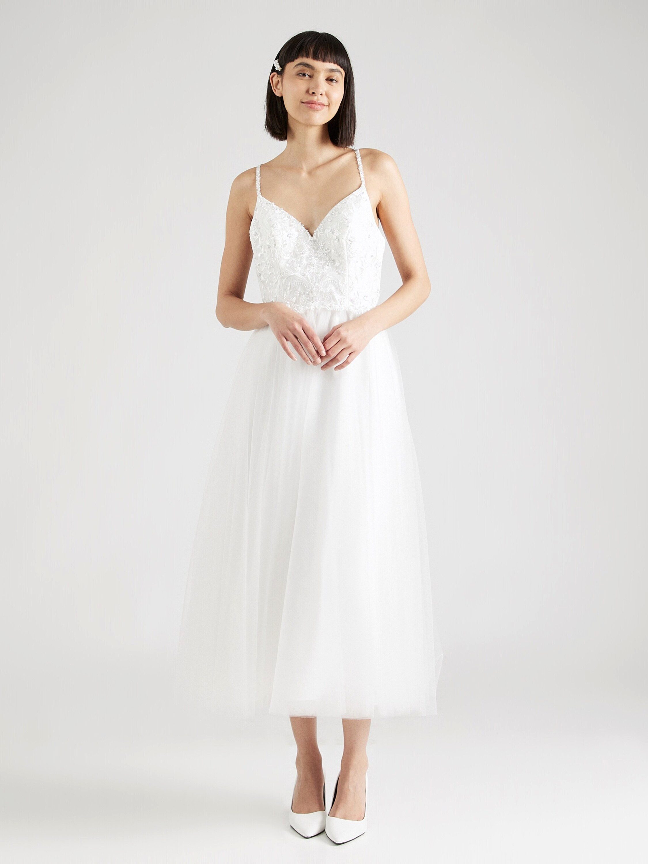 MAGIC BRIDE Maxikleid (1-tlg) Drapiert/gerafft