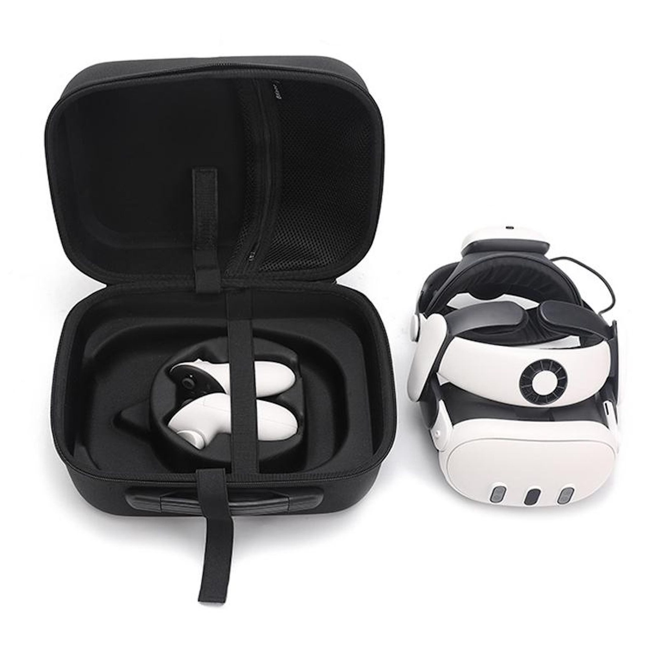 Tragbare Tasche für Meta Quest 3 / 3S VR Headset Schwarz Zubehör Drohne