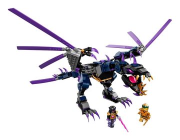 LEGO® Konstruktionsspielsteine LEGO® NINJAGO® - Der Drache des Overlord, (372 St)