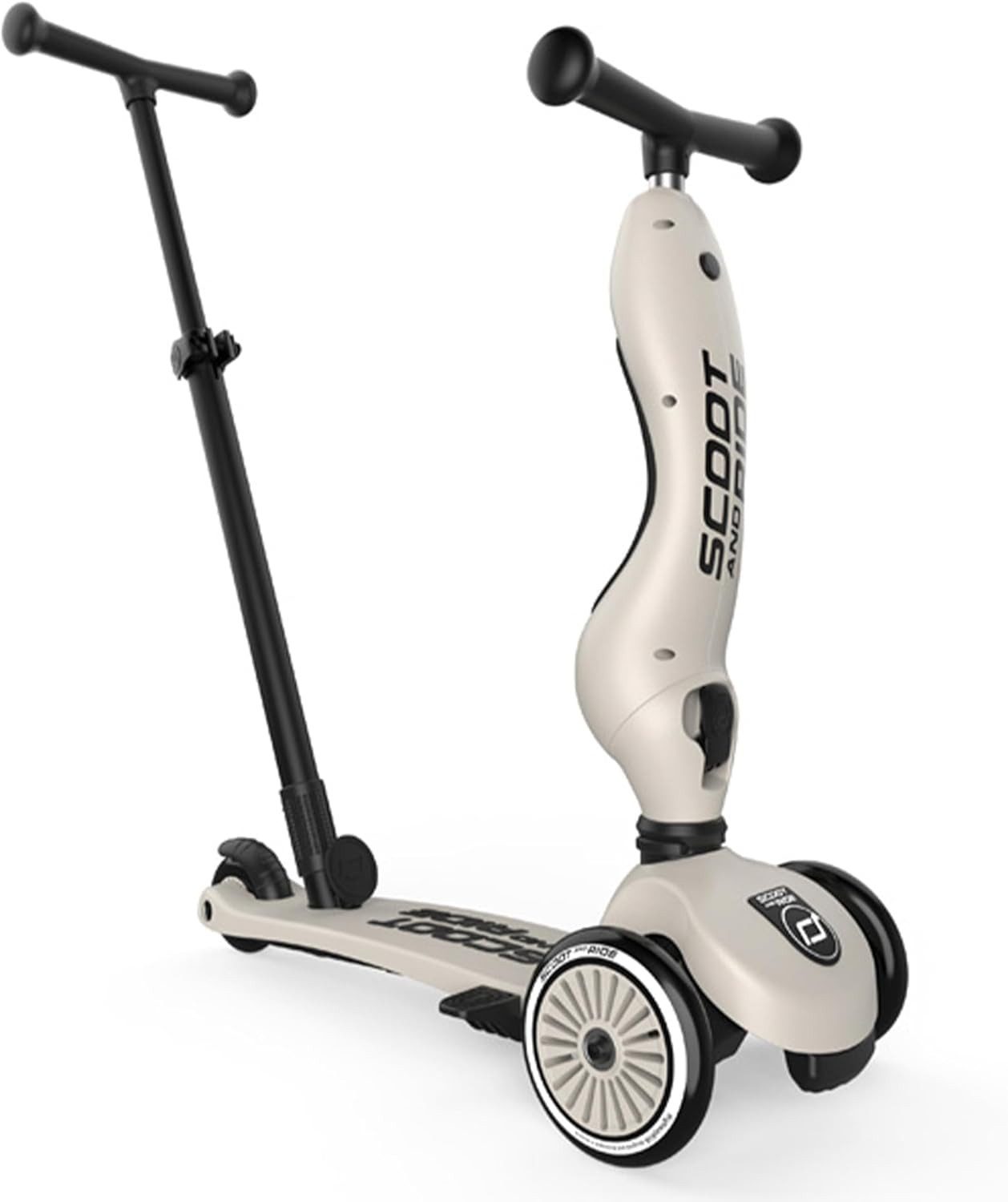 Scoot and Ride Dreiradscooter Highwaykick 1 Push and Go Kinderroller mit Sitz 2in1 Laufrad