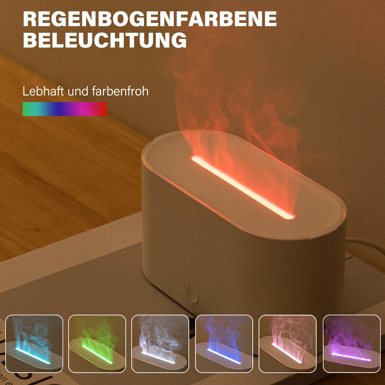 MOPUEA Luftbefeuchter Aromatherapie Öl Diffuser Aroma Luftbefeuchter, 0,13 günstig online kaufen