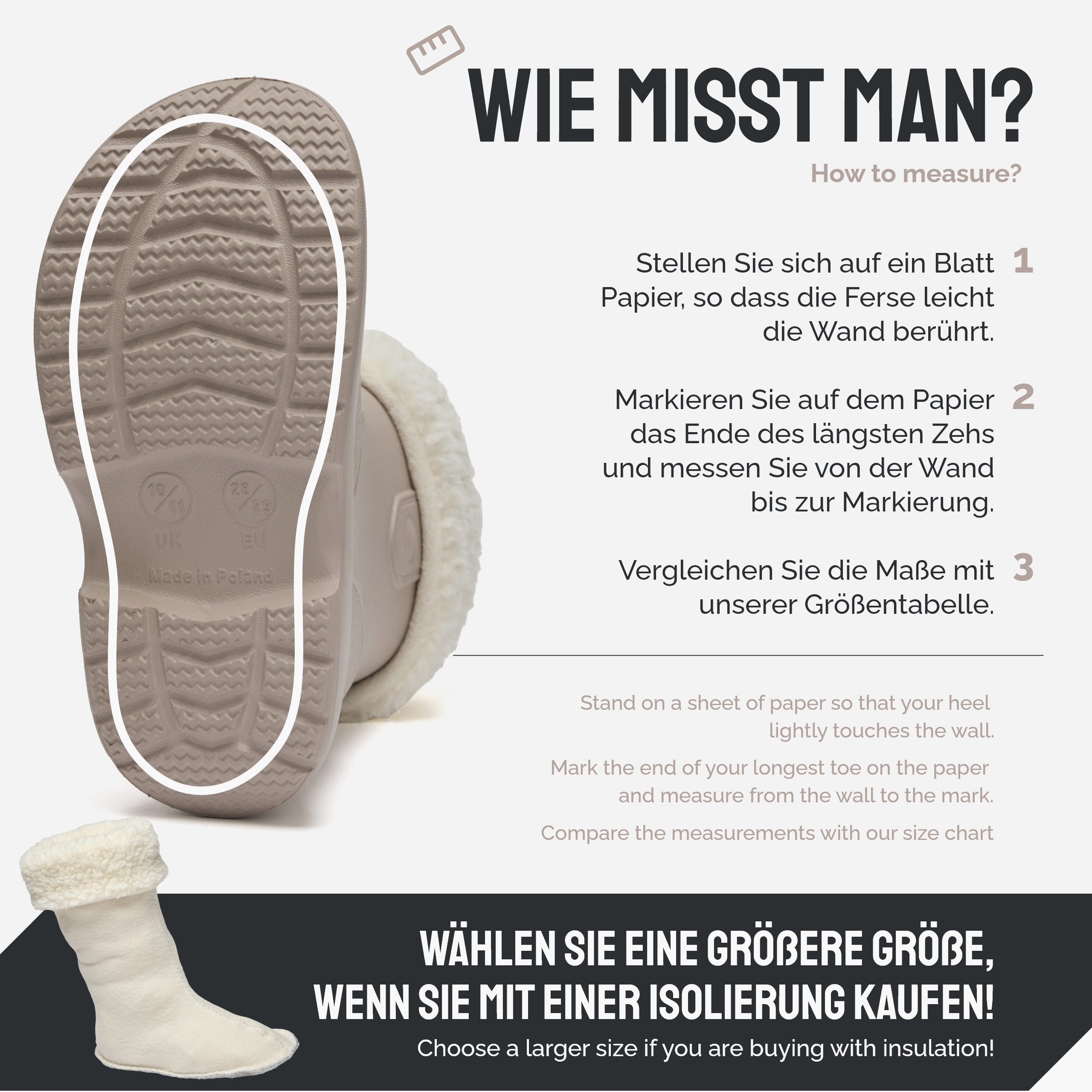Ladeheid x Camminare Kinder aus leichtem EVA warm gefüttert mit Design LA-CA-19 Gummistiefel