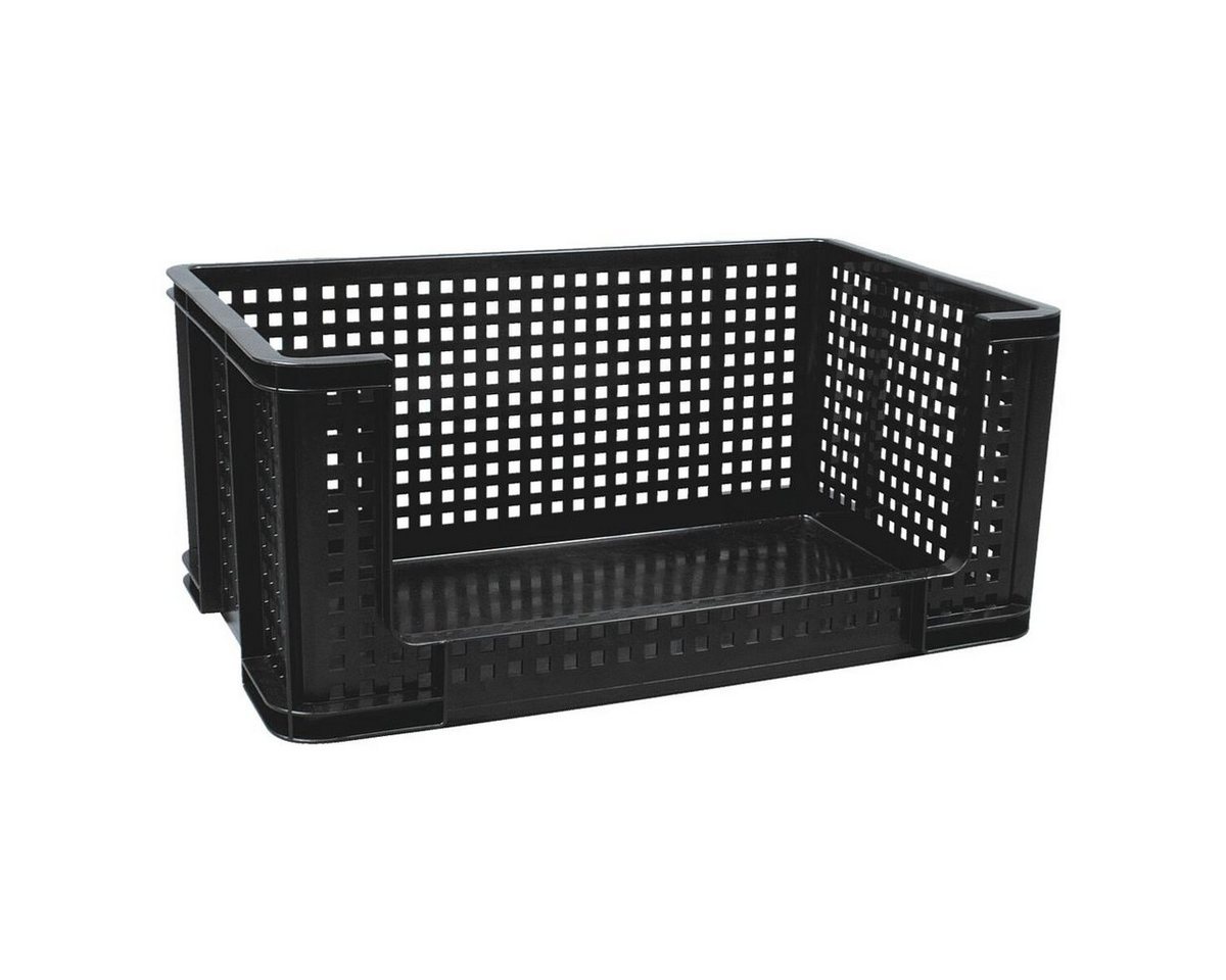 Thumbnail - REALLYUSEFULBOX Aufbewahrungsbox, 64 Liter, Gitterbox mit Öffnungstapelbar