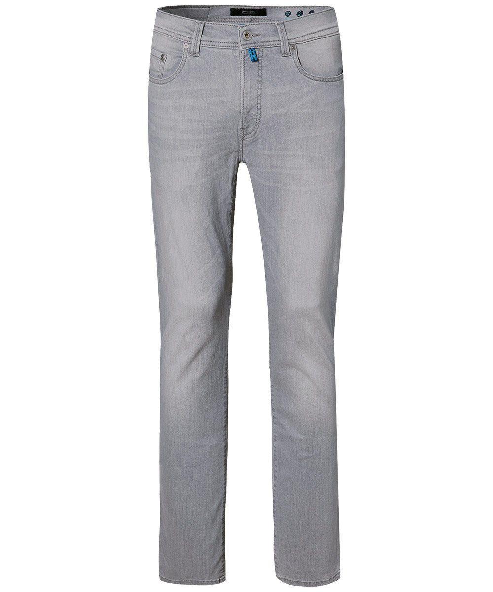 5-Pocket-Jeans PIERRE CARDIN LYON TAPERED light grey used buffies 34510 8022.9844 -