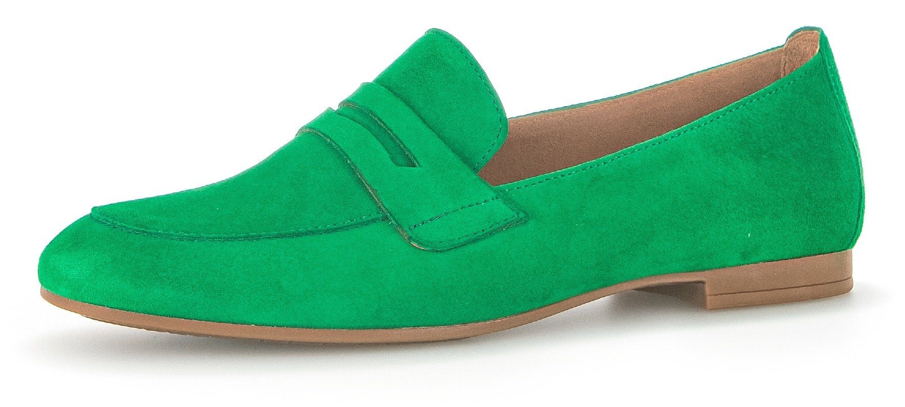 Gabor Loafer Slipper, Business Schuh mit Zierriegel und Blockabsatz