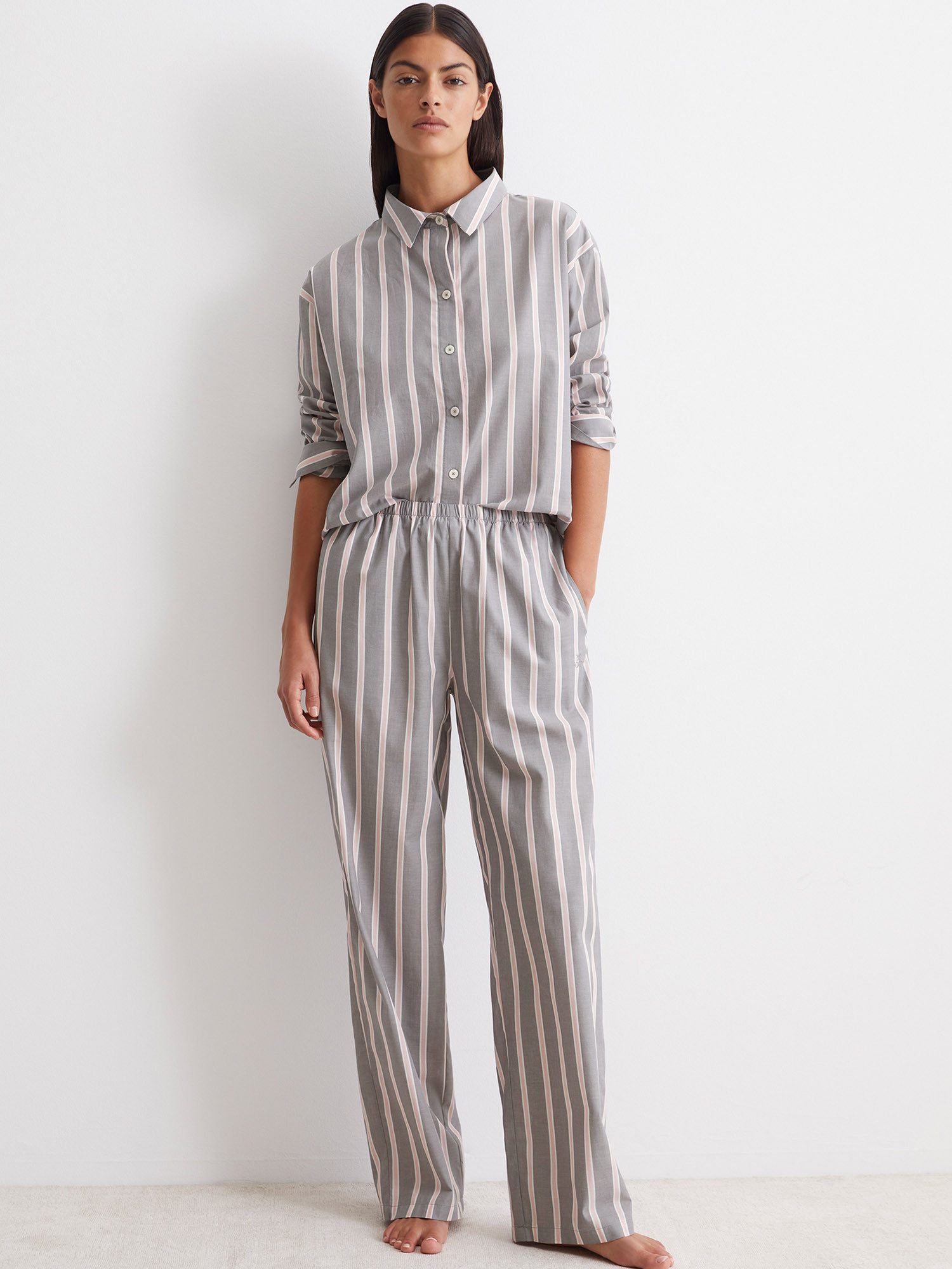 Marc O'Polo Pyjamahose Mix & Match Woven schlaf-hose pyjama schlafmode günstig online kaufen