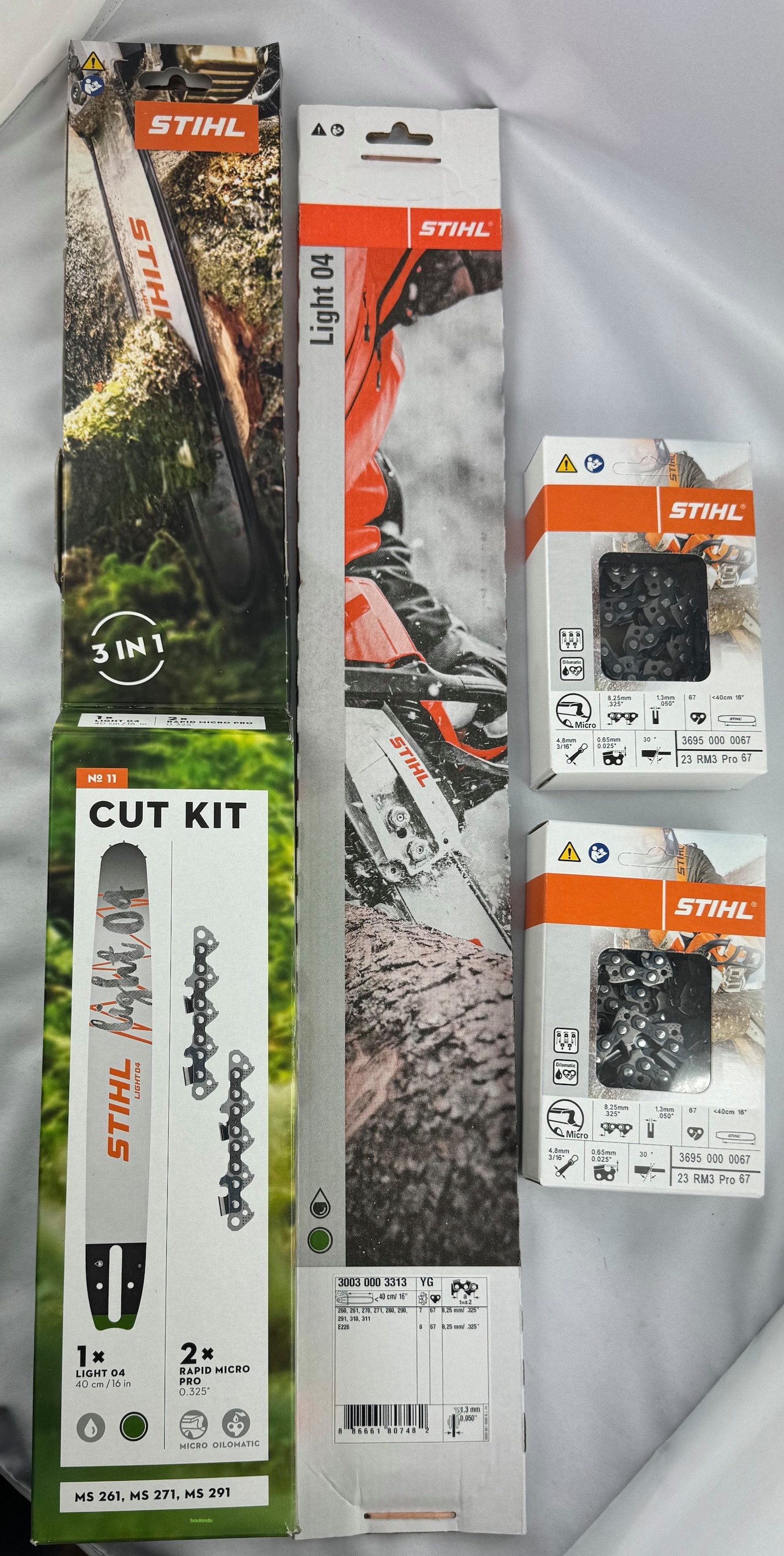 STIHL Führungsschiene CUT KIT 11 MS261,MS271,MS291 30030009902, 40 cm cm Schwertlänge