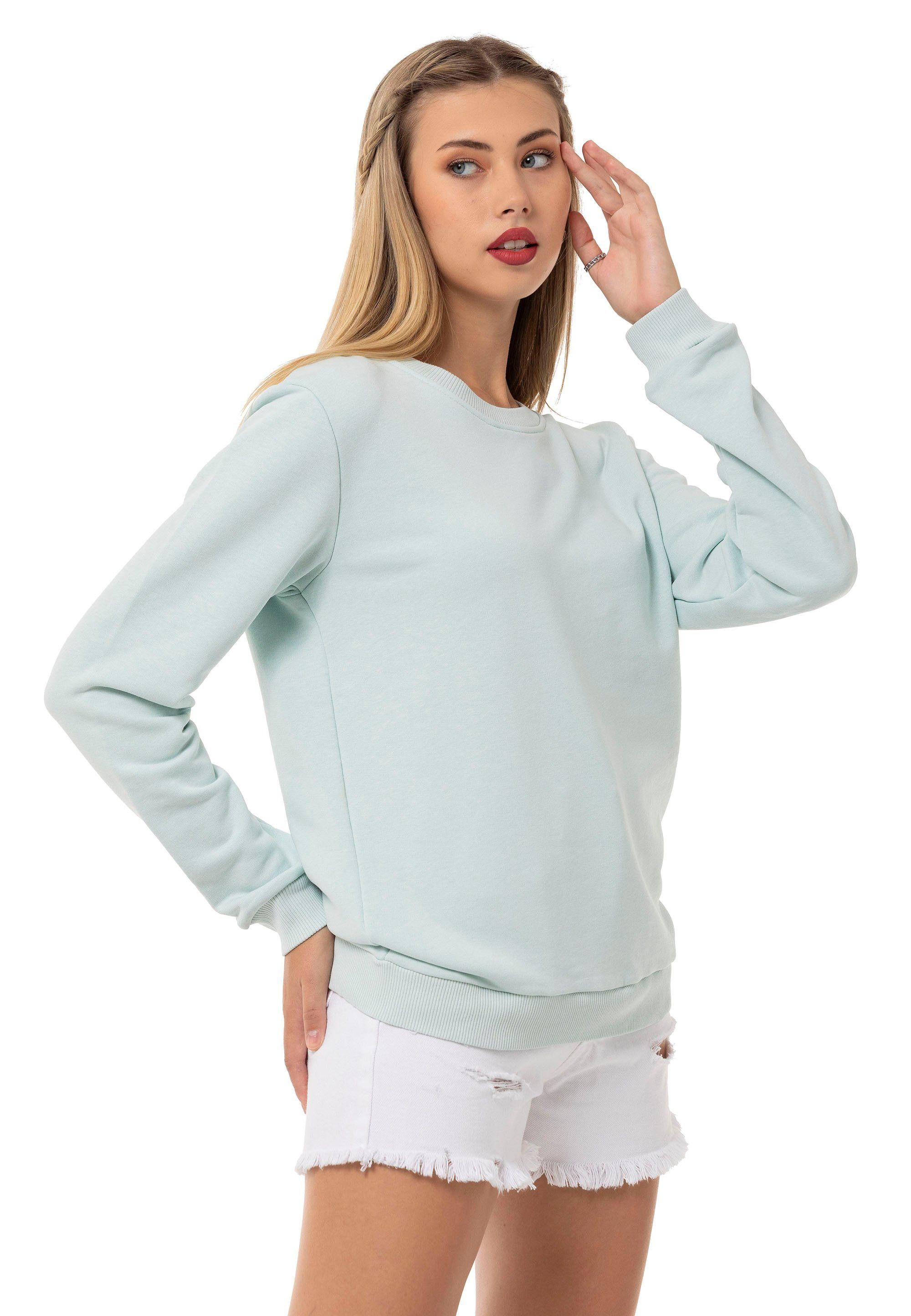 Pullover Sweatshirt Qualität Mint Premium RedBridge Rundhals