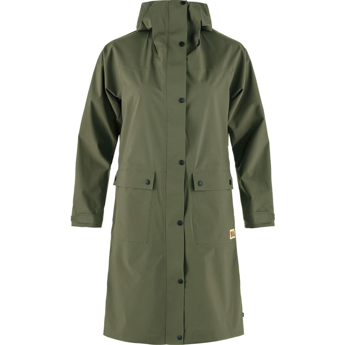 Fjällräven Outdoorjacke Vardag Rain Parka W Schützender und atmungsaktiver Damen-Parka für Freizeit und Radfahren