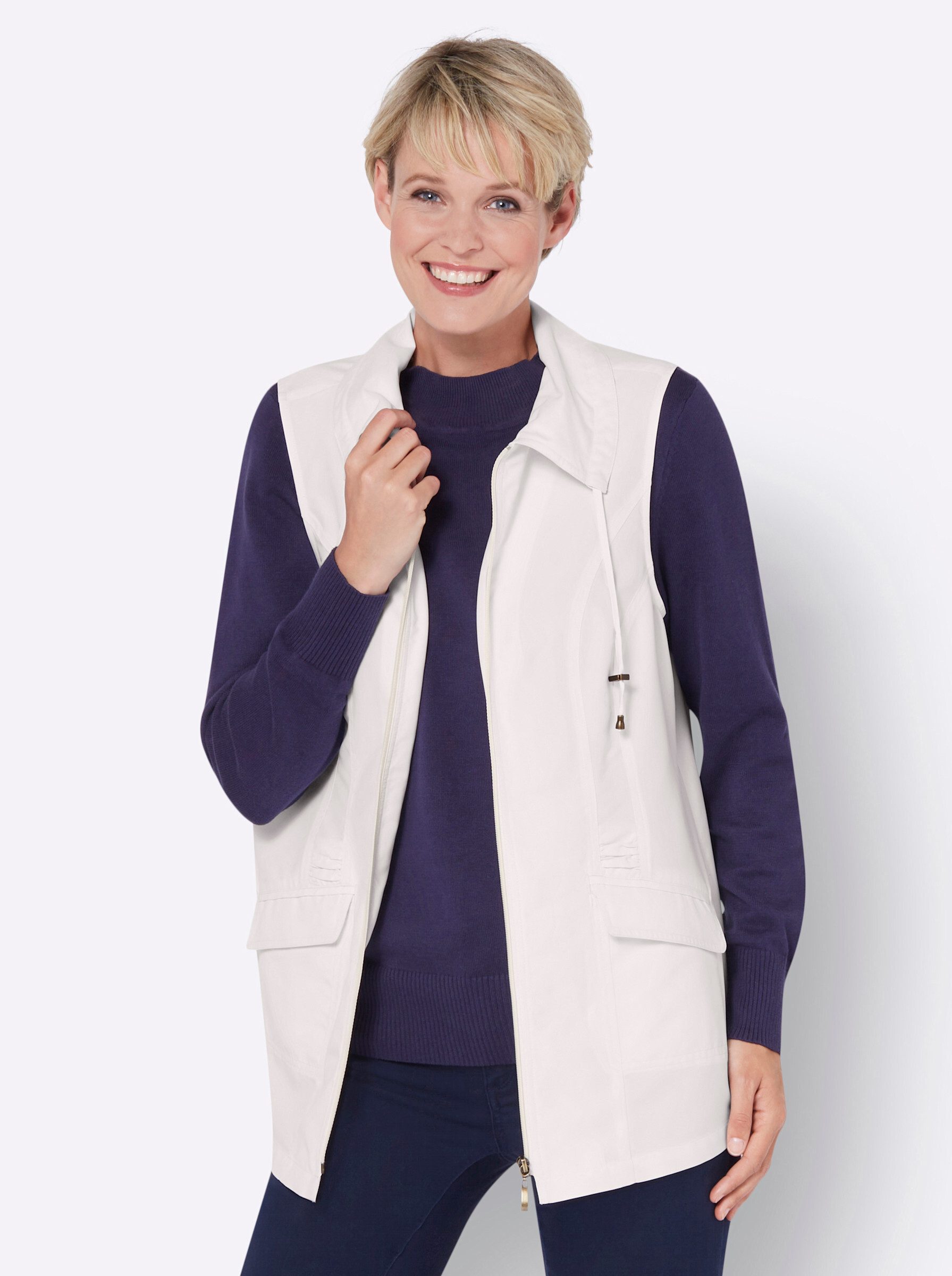 Sieh an! Jerseyweste Weste günstig online kaufen