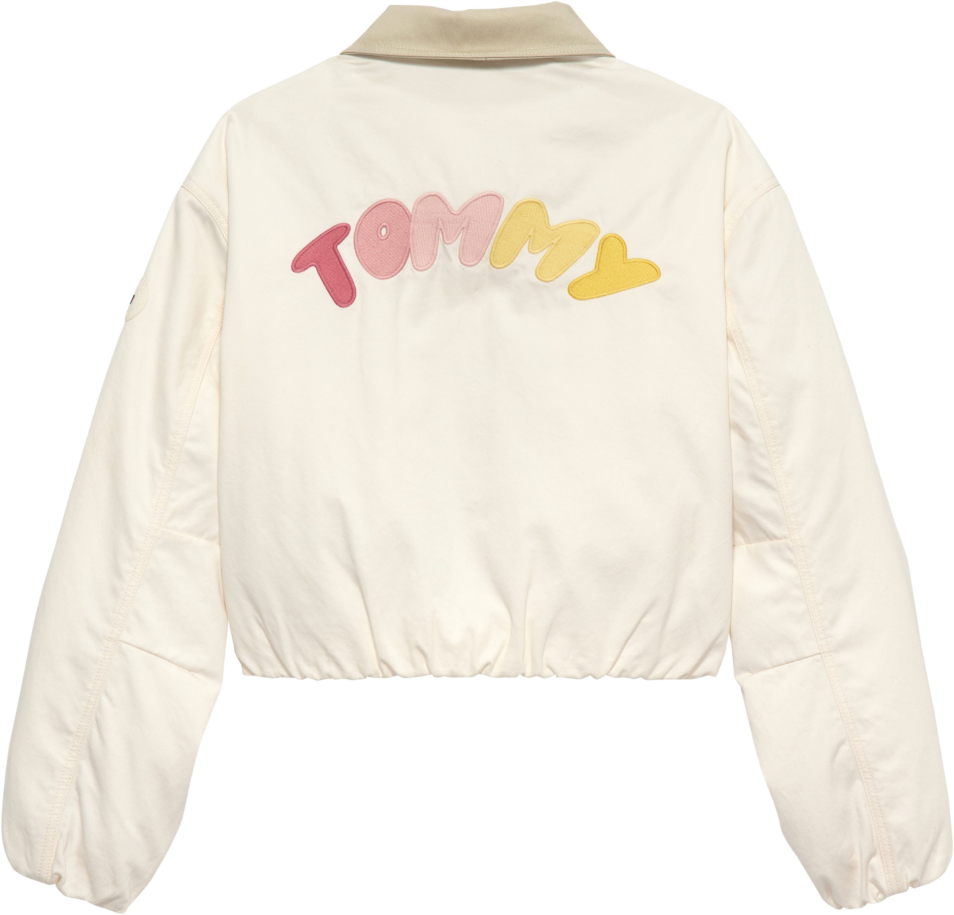 Tommy Hilfiger Blouson COTTON EMB JACKET Kinder bis 16 Jahre, regular fit – Bild 5 von 5