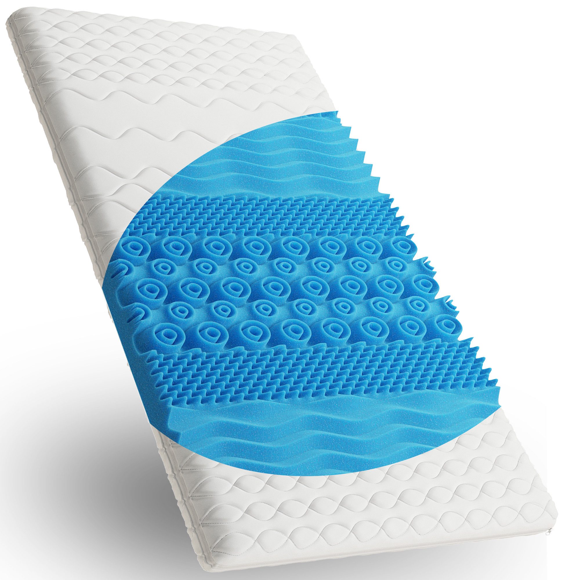 KNERST, Topper Matratzentopper - MADE IN GERMANY - 5cm - Kaltschaum, orthop günstig online kaufen