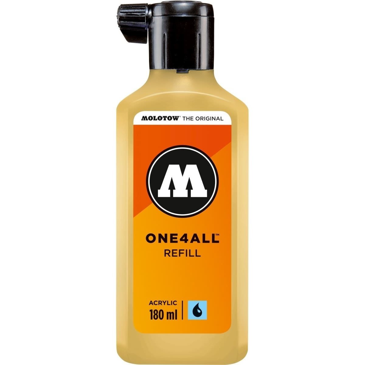 MOLOTOW Füllhalter Nachfülltinte One4All für Permanentmarker 180ml vanille pastell