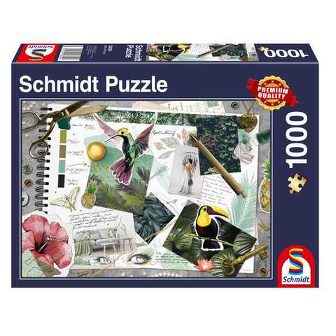 Schmidt Spiele Puzzle Moodboard, 1000 Puzzleteile