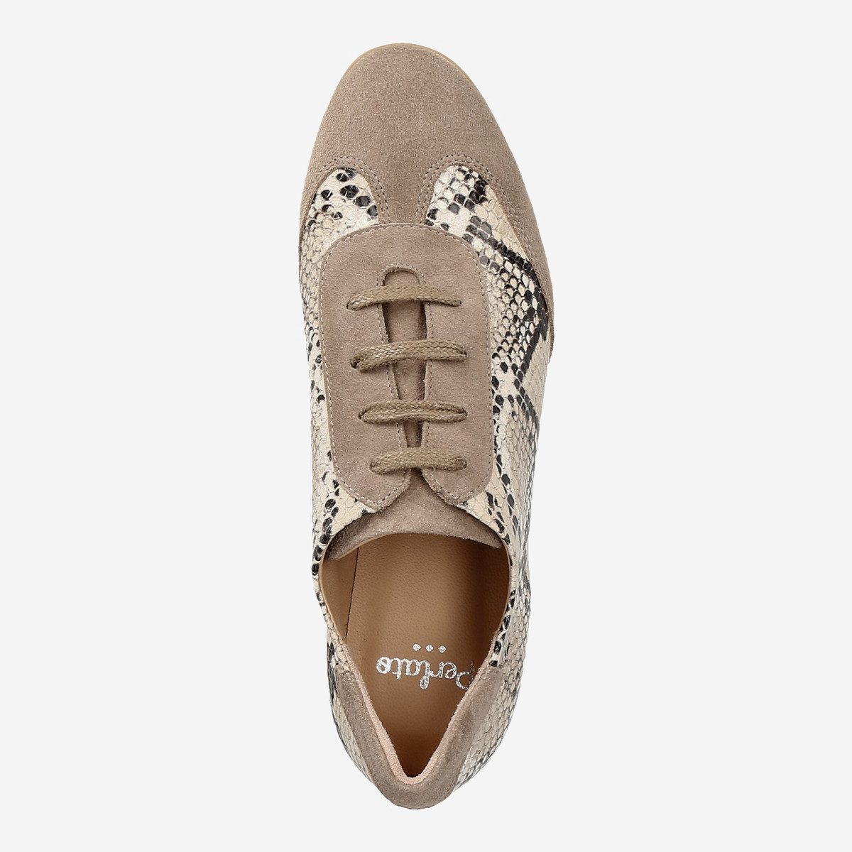 Perlato Perlato 11009, Sneaker in Beige für Damen Sneaker