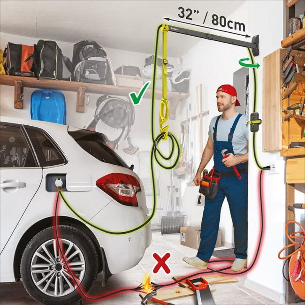 Barkan Barkan EV80WM Ladekabel Wandhalterung Ausleger Elektroauto-Ladegerät