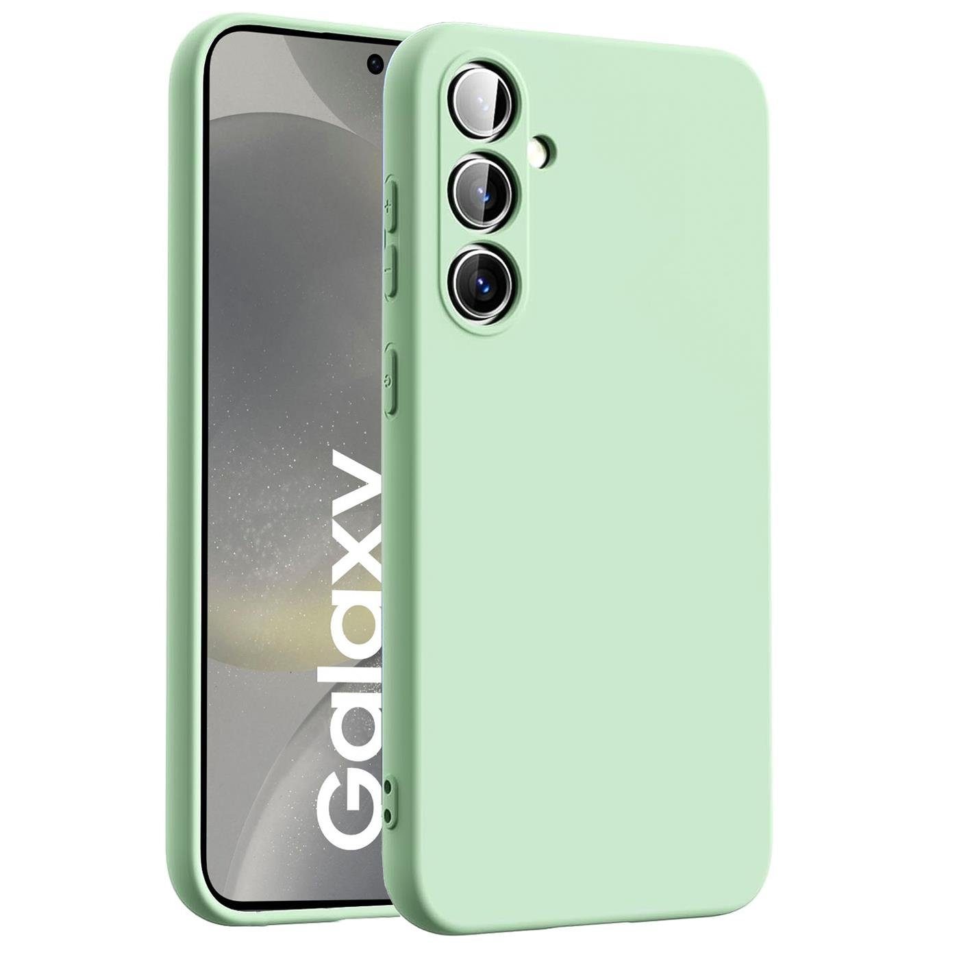 CoolGadget Handyhülle Silikon Colour Series Slim Case für Samsung Galaxy S24+ 6,7 Zoll, Hülle weich Handy Cover für Samsung S24 Plus 5G Schutzhülle