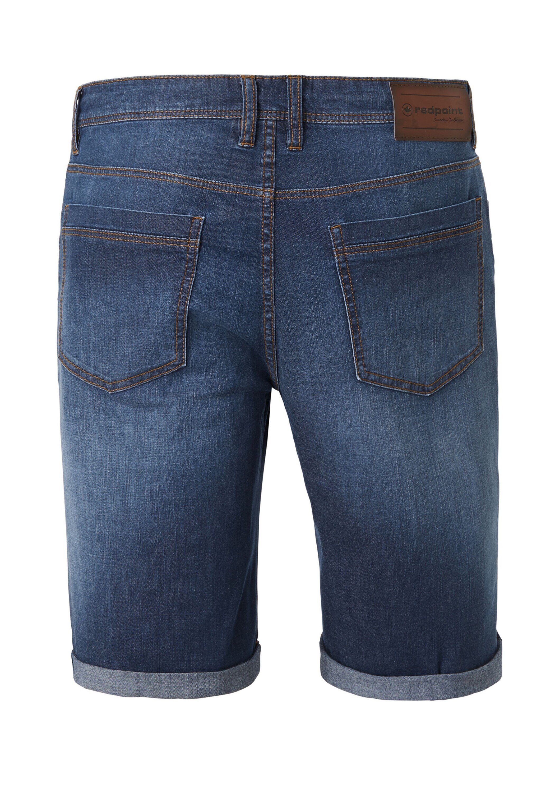 Redpoint Jeansbermudas Markham Jogg Denim Jeansshorts mit Stretch – Bild 5 von 5