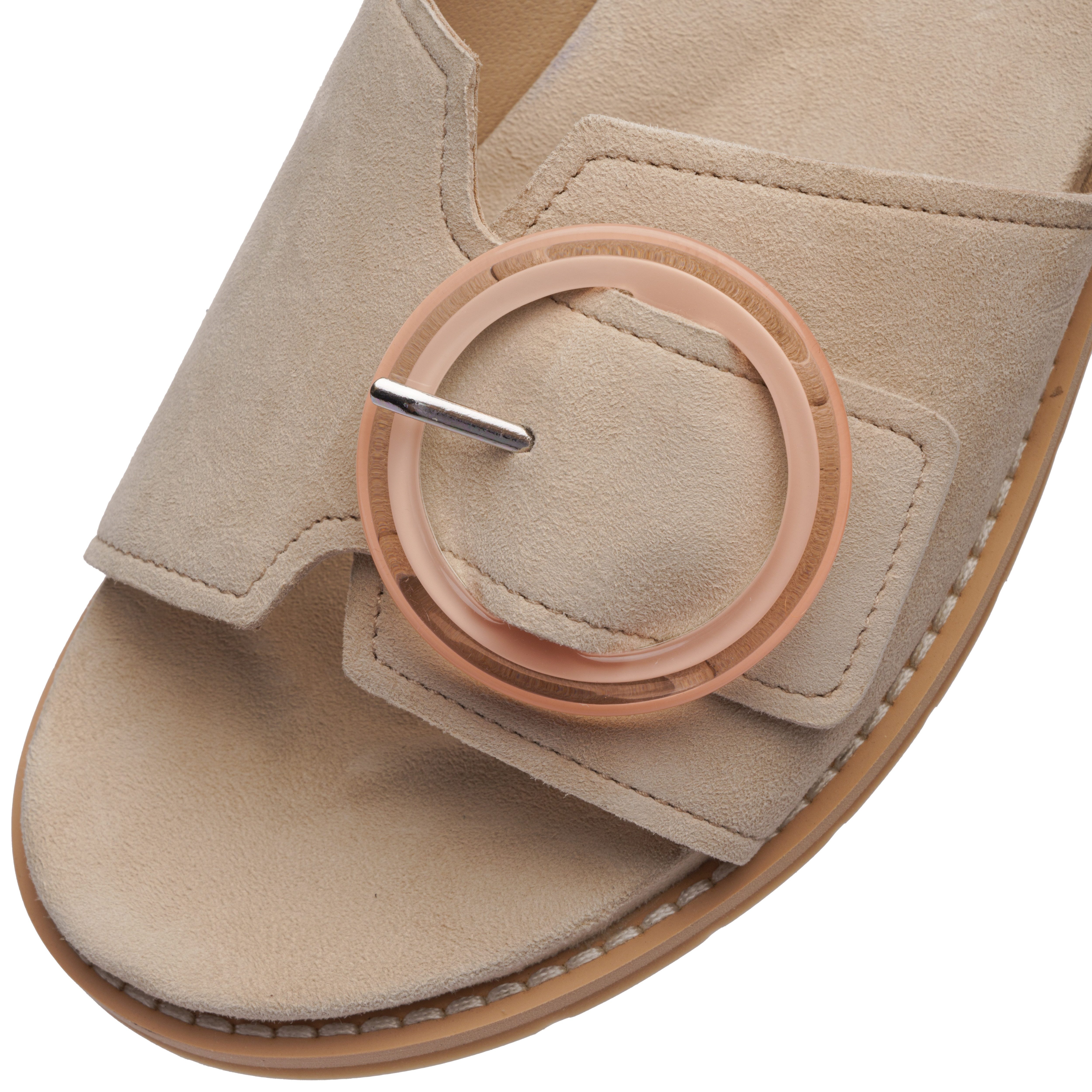 Ara ELBA Pantolette Sommerschuh, Schlupfschuh mit Zierschnalle, in Weite G günstig online kaufen