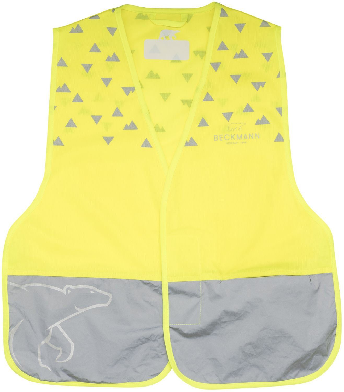 Beckmann Schulrucksack Beckmann B-SEEN&SAFE Weste Yellow