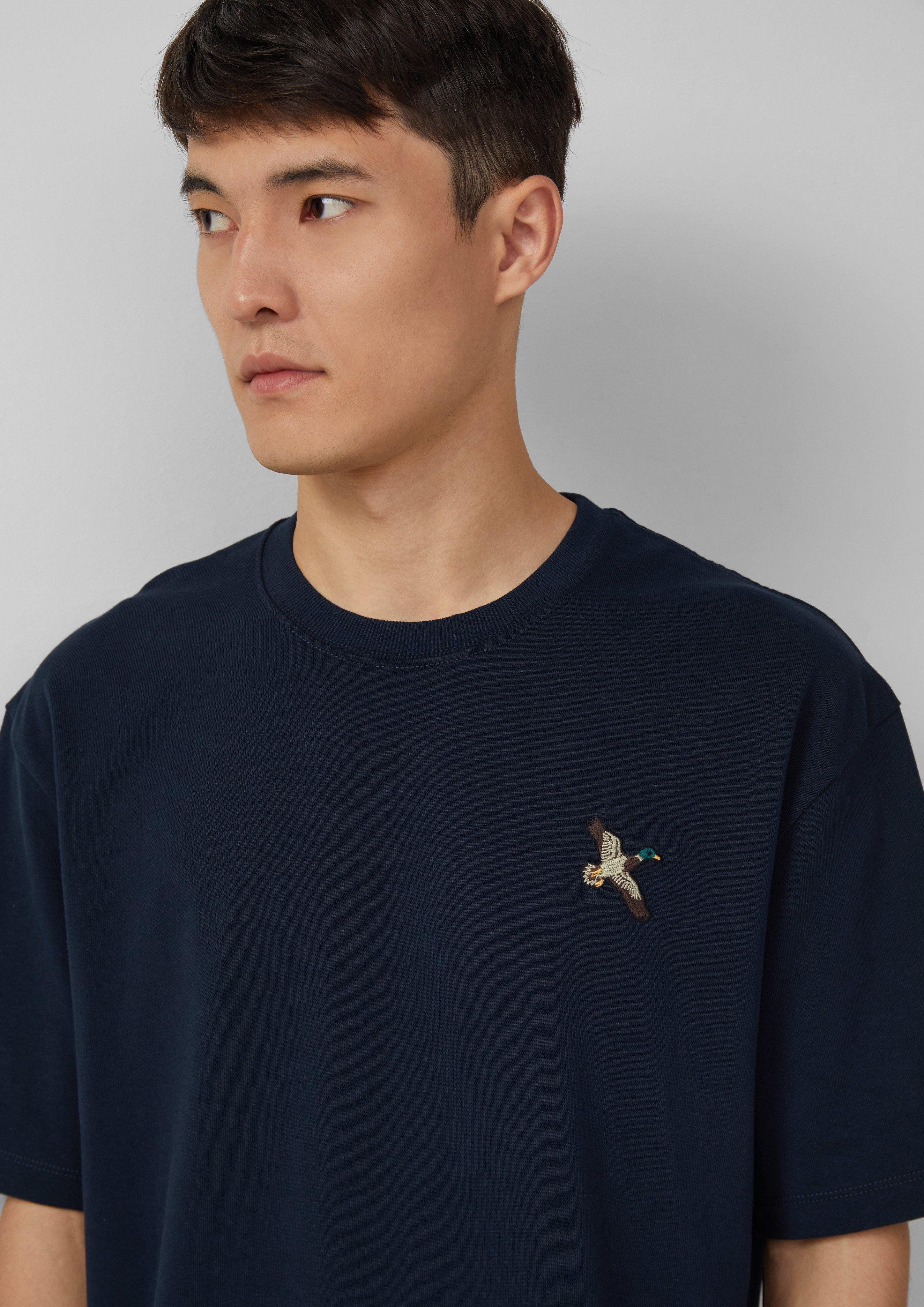 s.Oliver Kurzarmshirt Heavy Jersey T-Shirt im günstig online kaufen
