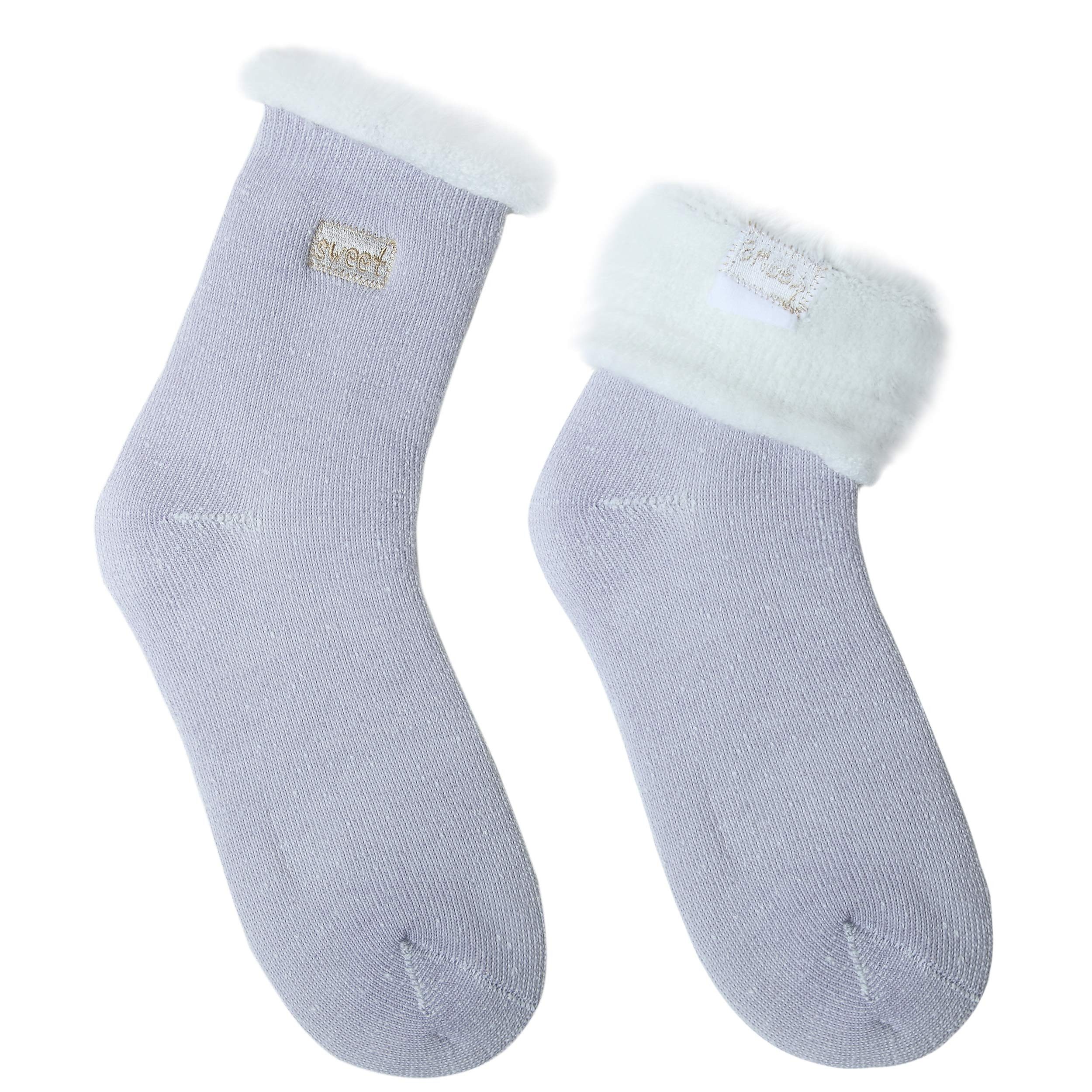 Coonoor Thermosocken Damen Thermosocken Kuschelsocken Winter Warme Dicke Sü günstig online kaufen
