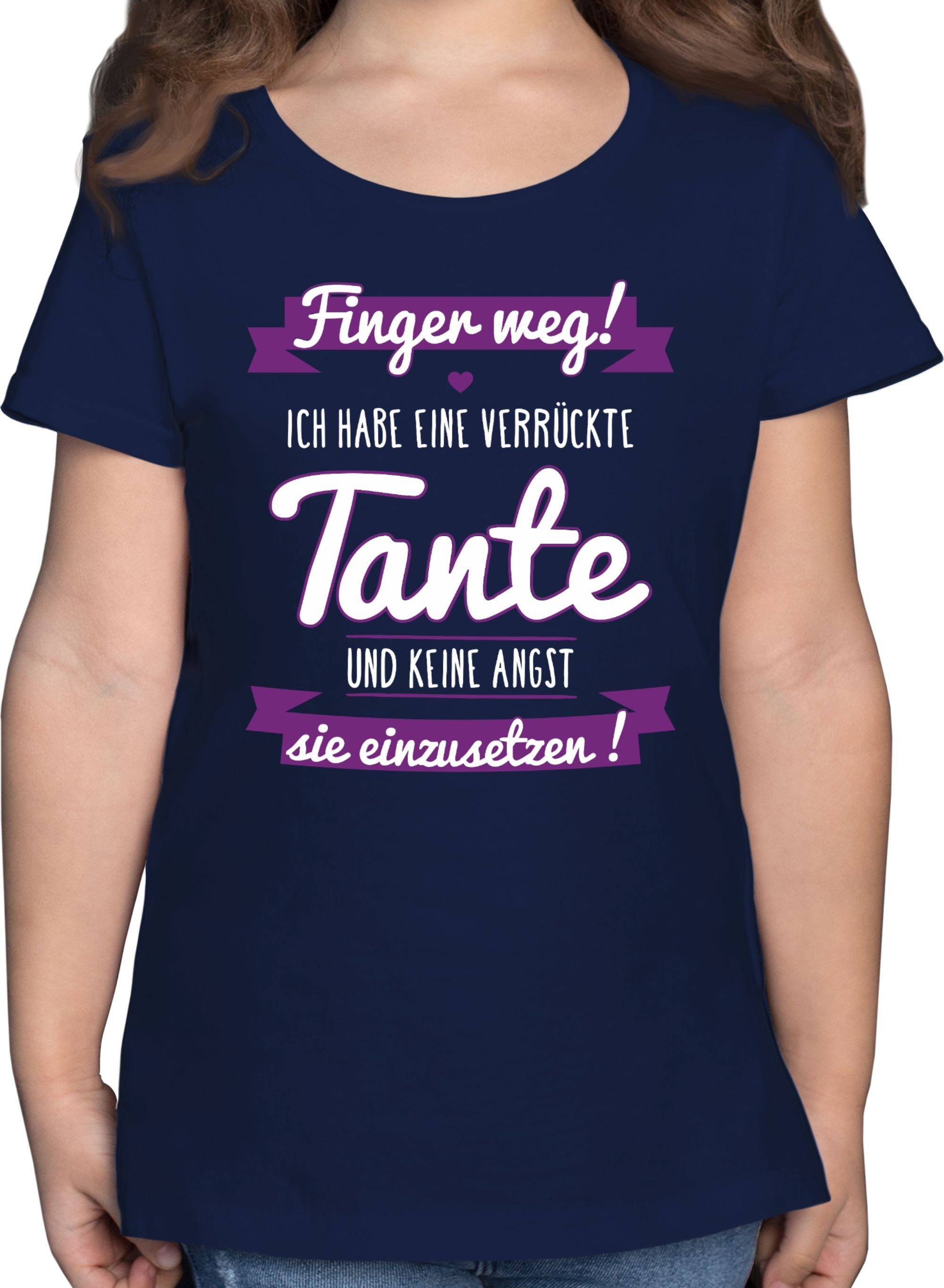 T-Shirt Ich habe eine verrückte Tante Lila