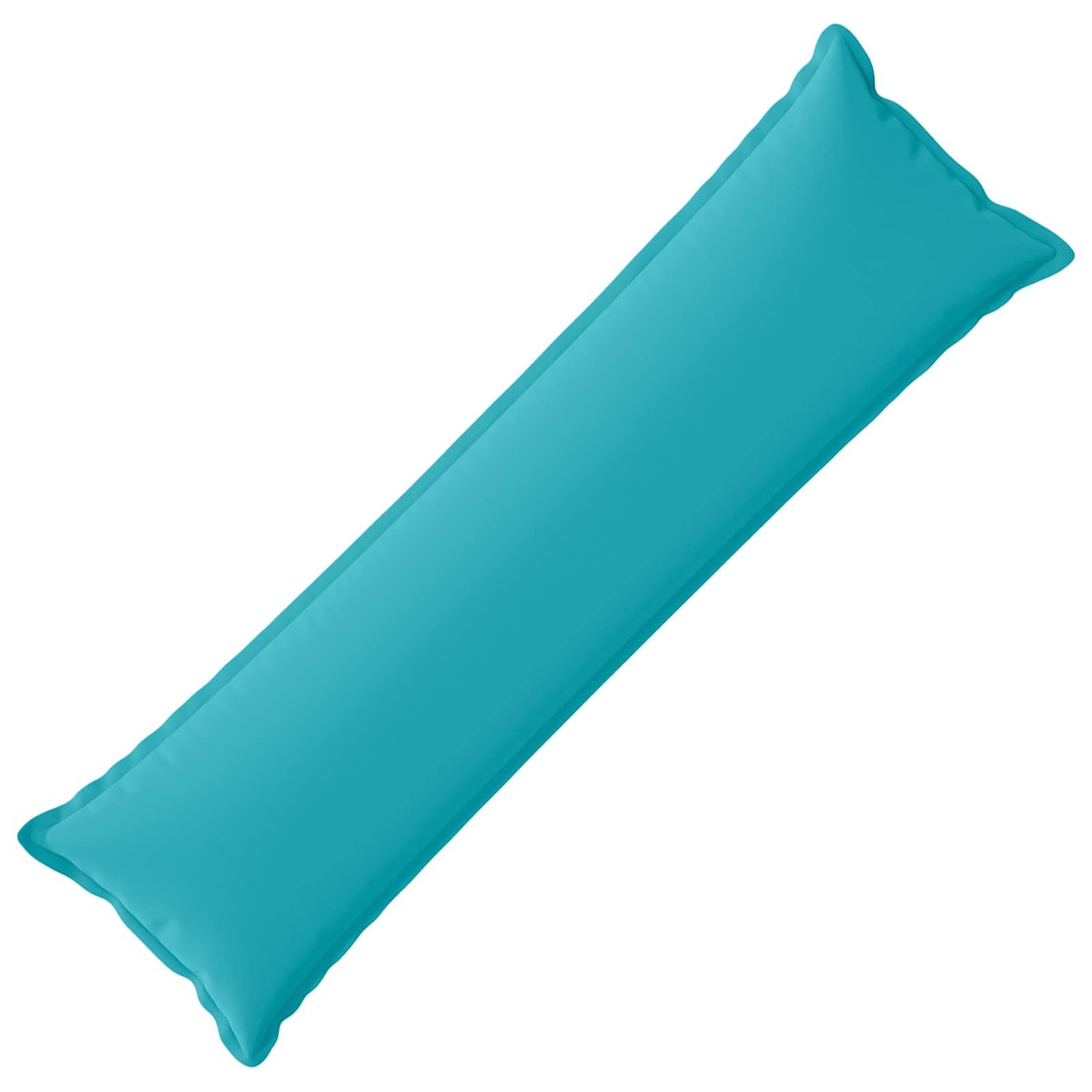 vidaXL Kissenbezug Kissenbezug HOUTEN Türkis 40 x 145 cm Polyester, (1 Stück)
