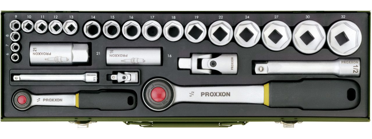 PROXXON INDUSTRIAL Steckschlüssel Proxxon PKW-Steckschlüsselsatz