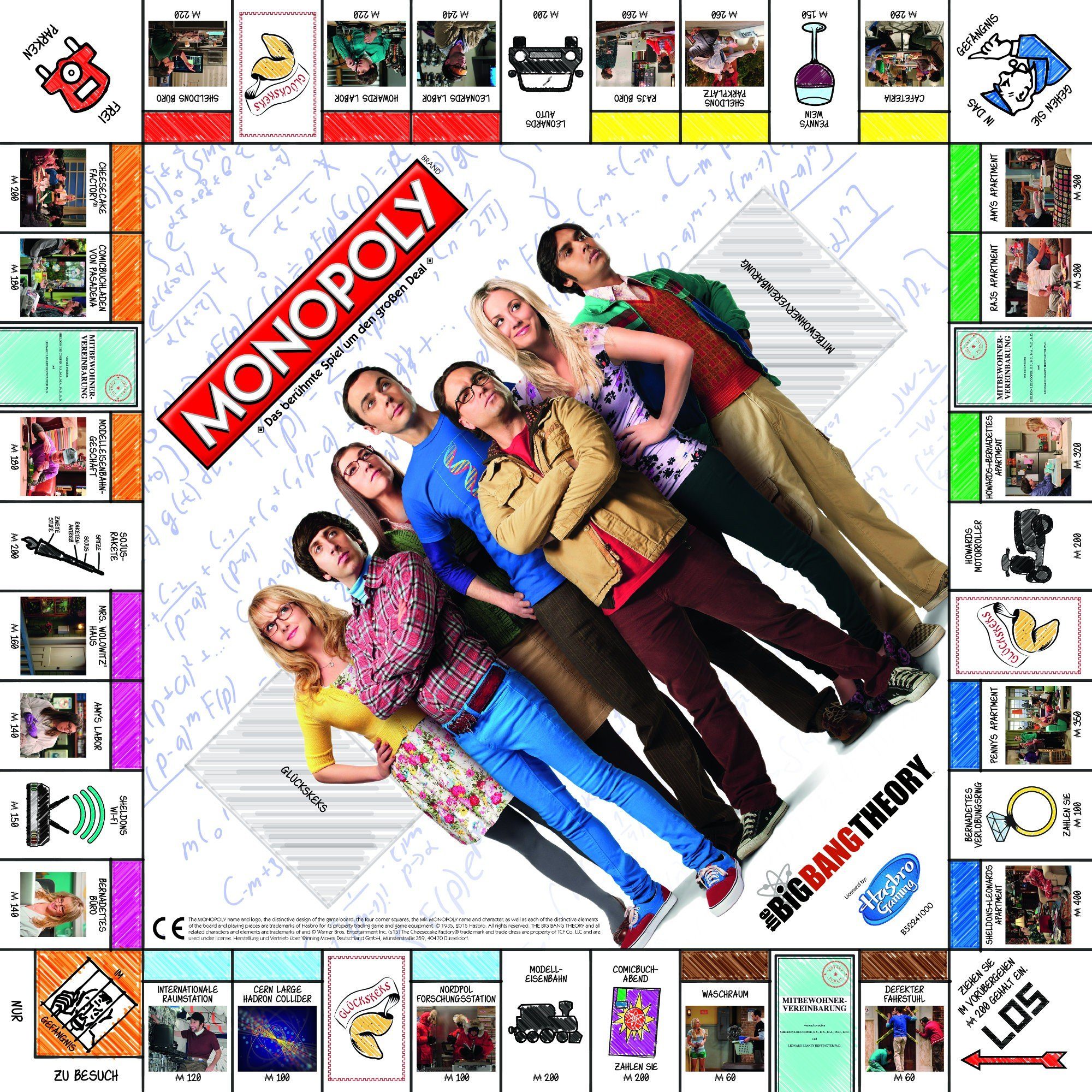 Winning Moves Spiel Monopoly The Big Bang Theory, Brettspiel