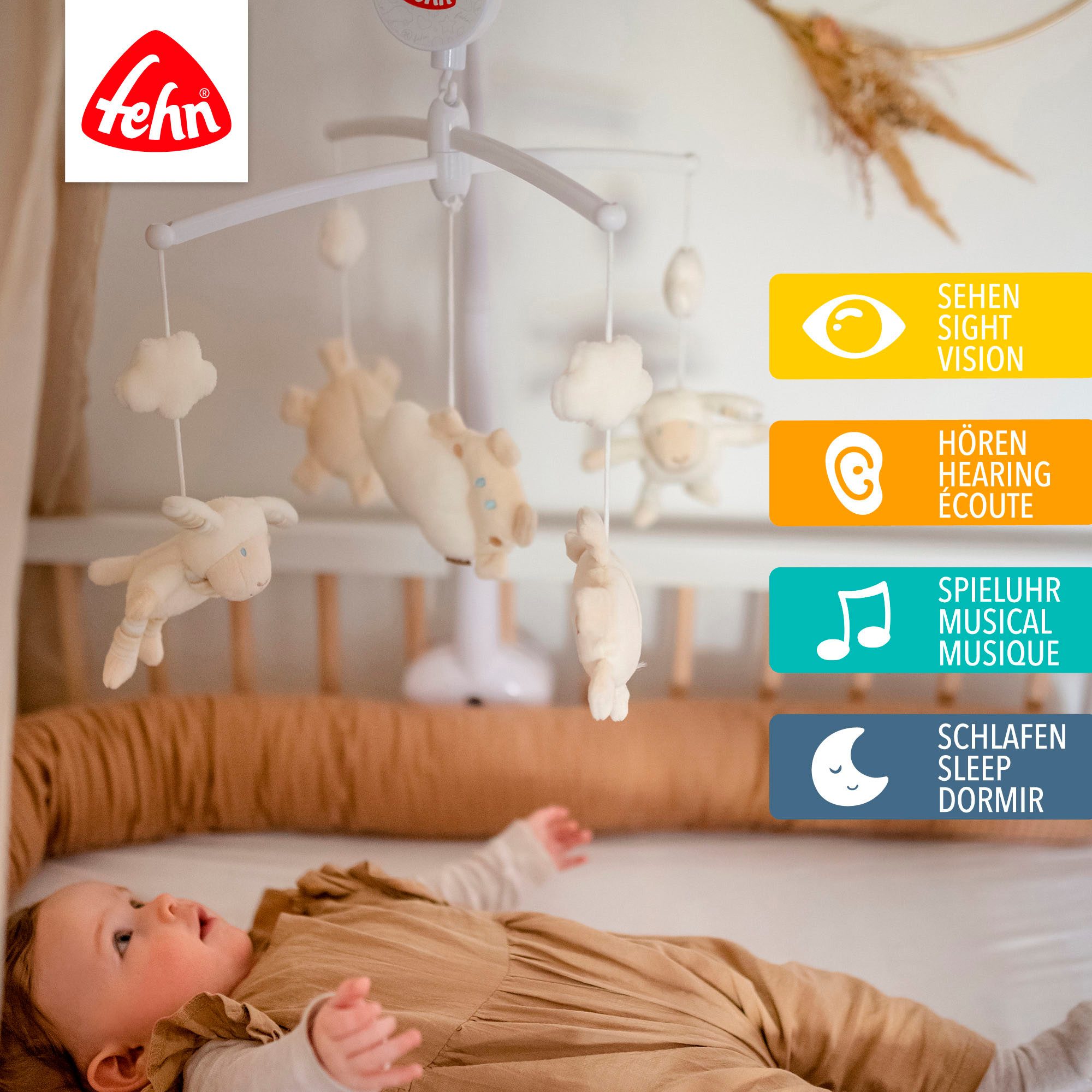 Fehn Mobile BabyLOVE, Schaf Musikmobile