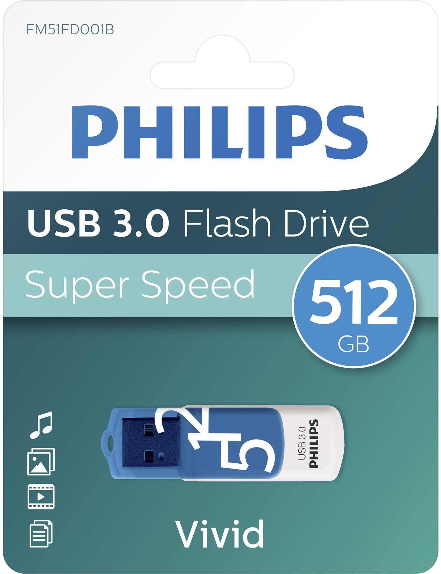 Schmetterling USB Stick 128 GB – USB 3.0, Lustiges Design, Ideal Als Geschenk Oder Für Unterwegs