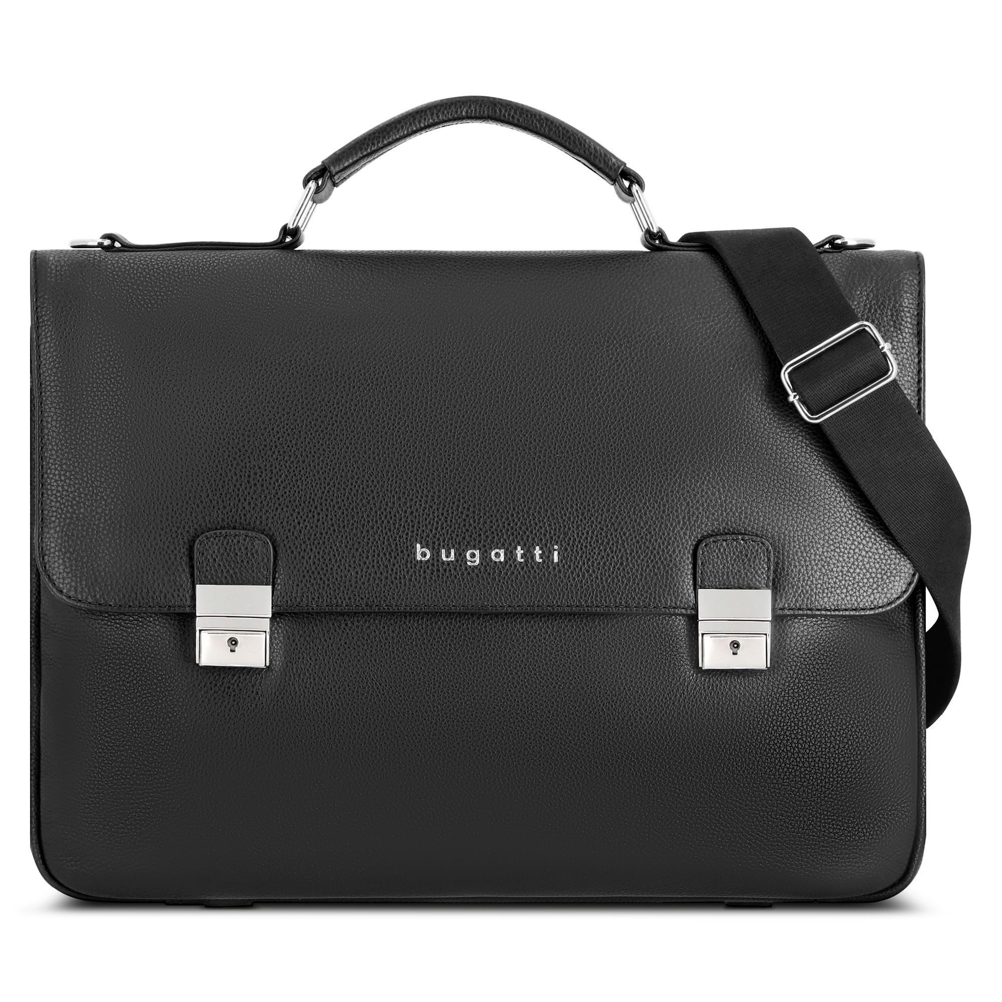 bugatti Aktentasche Valencia, Leder günstig online kaufen