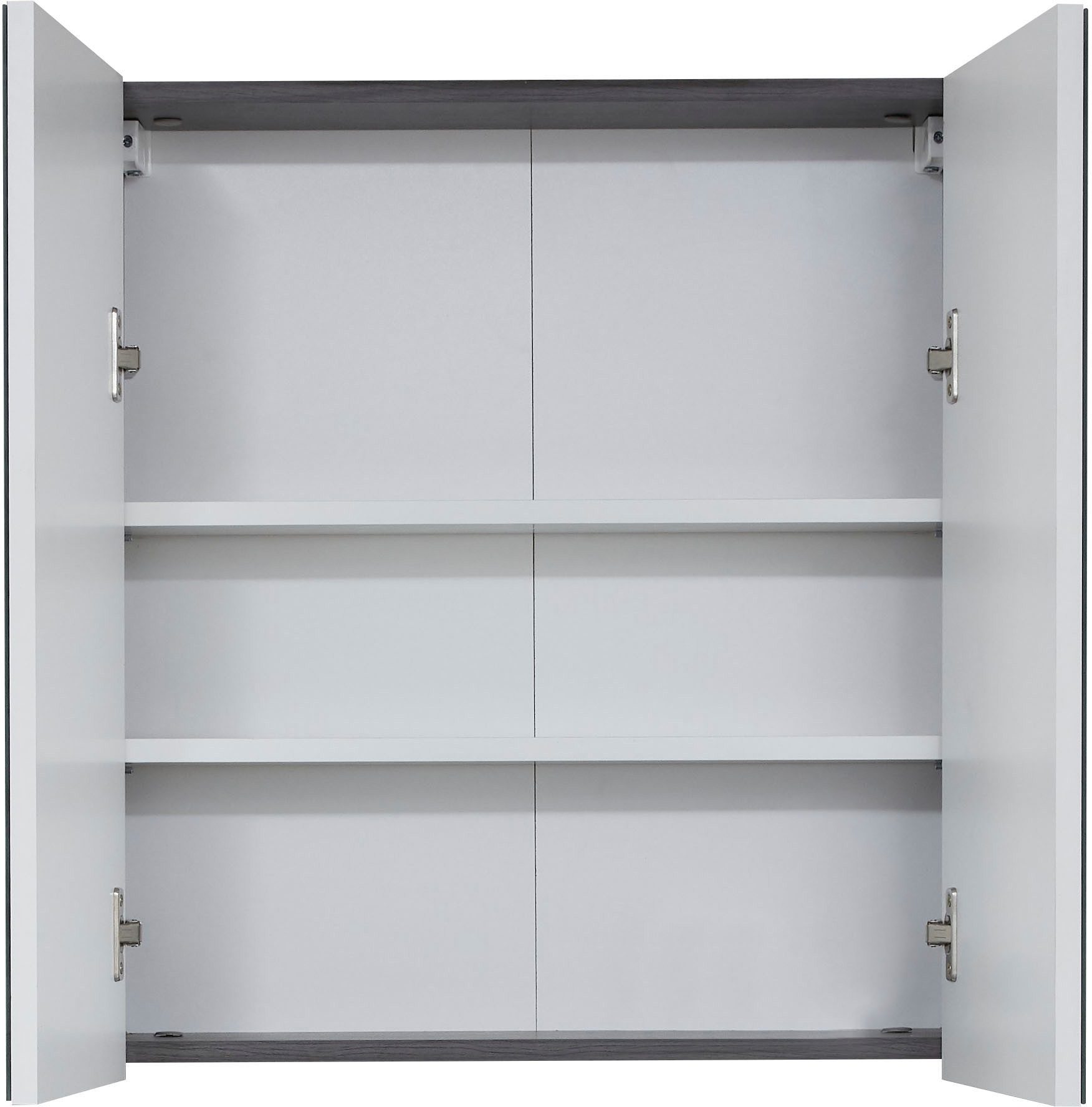 welltime Spiegelschrank Sovana Badschrank wahlweise mit oder ohne Beleuchtung - (B/T/H) 60/18/67 cm