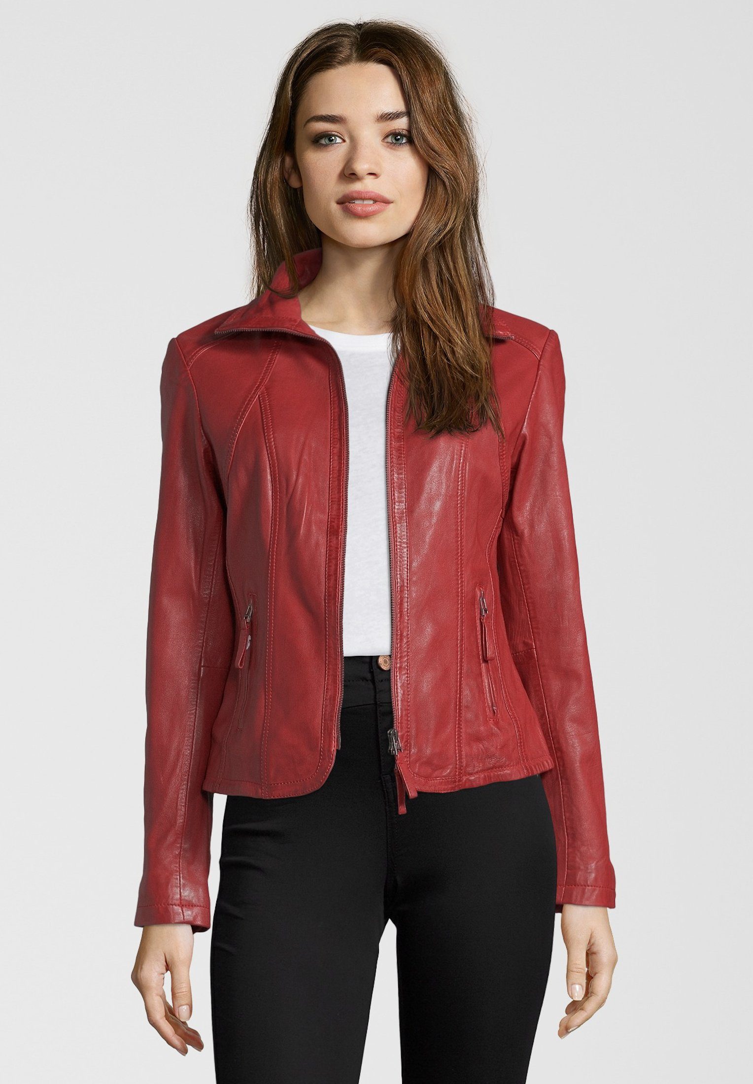 Rote Lederjacken für Damen online kaufen | OTTO