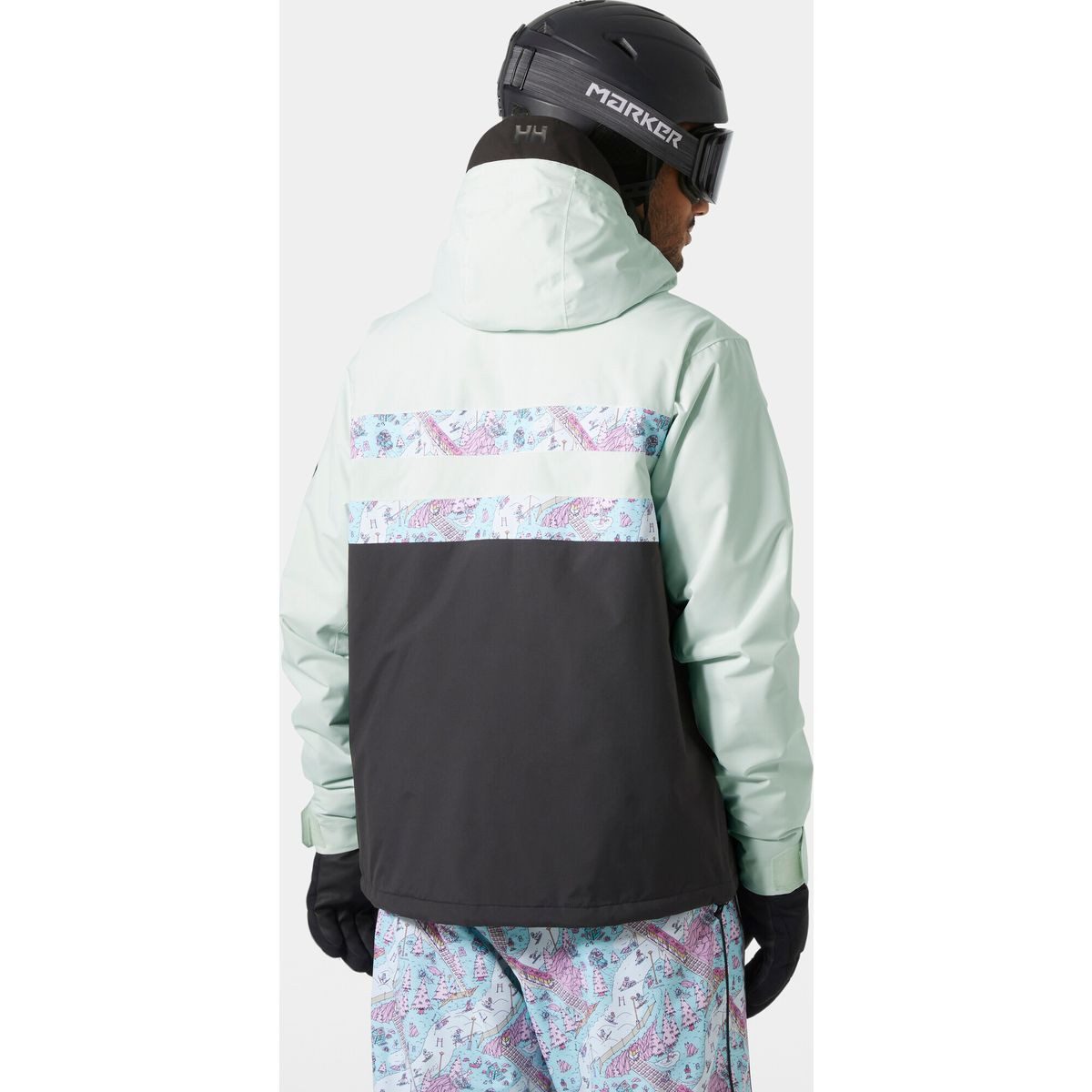 Helly Hansen Skijacke Ullr D Fram Jacket Wasserabweisende Skijacke mit innovativer Isolierung, ideal für