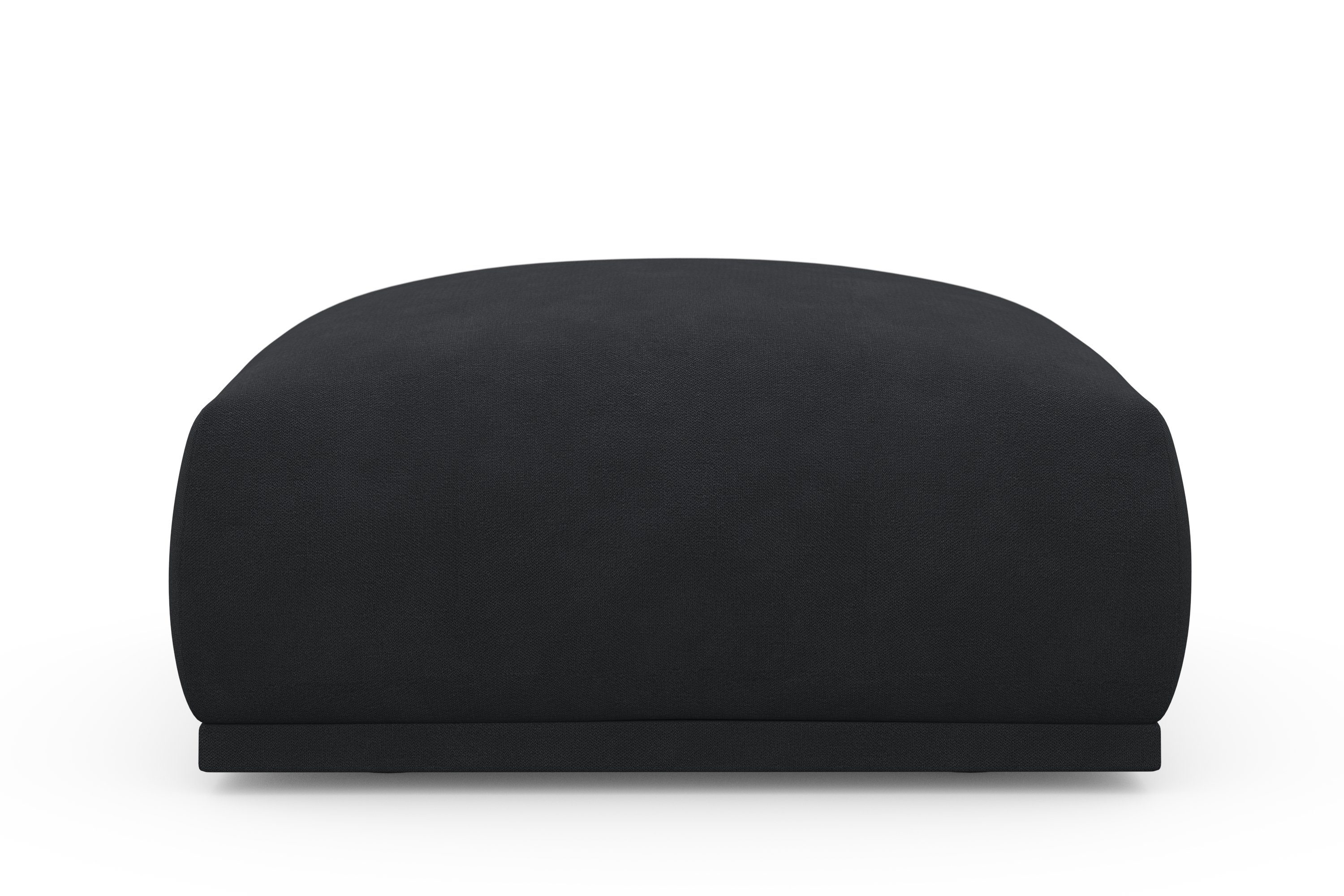 TRENDMANUFAKTUR Hocker Braga, mit hochwertigem Kaltschaum, quadratisch, in Cord erhältlich (1 St), moderner Polsterhocker, 85/42/85 cm (B/H/T)