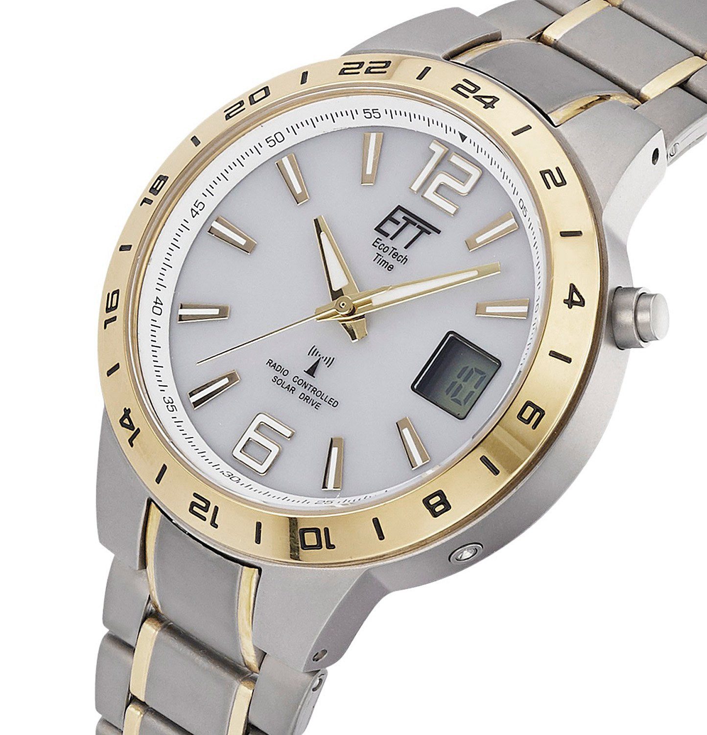 ETT Solaruhr Armbanduhr Titan Bicolor günstig online kaufen