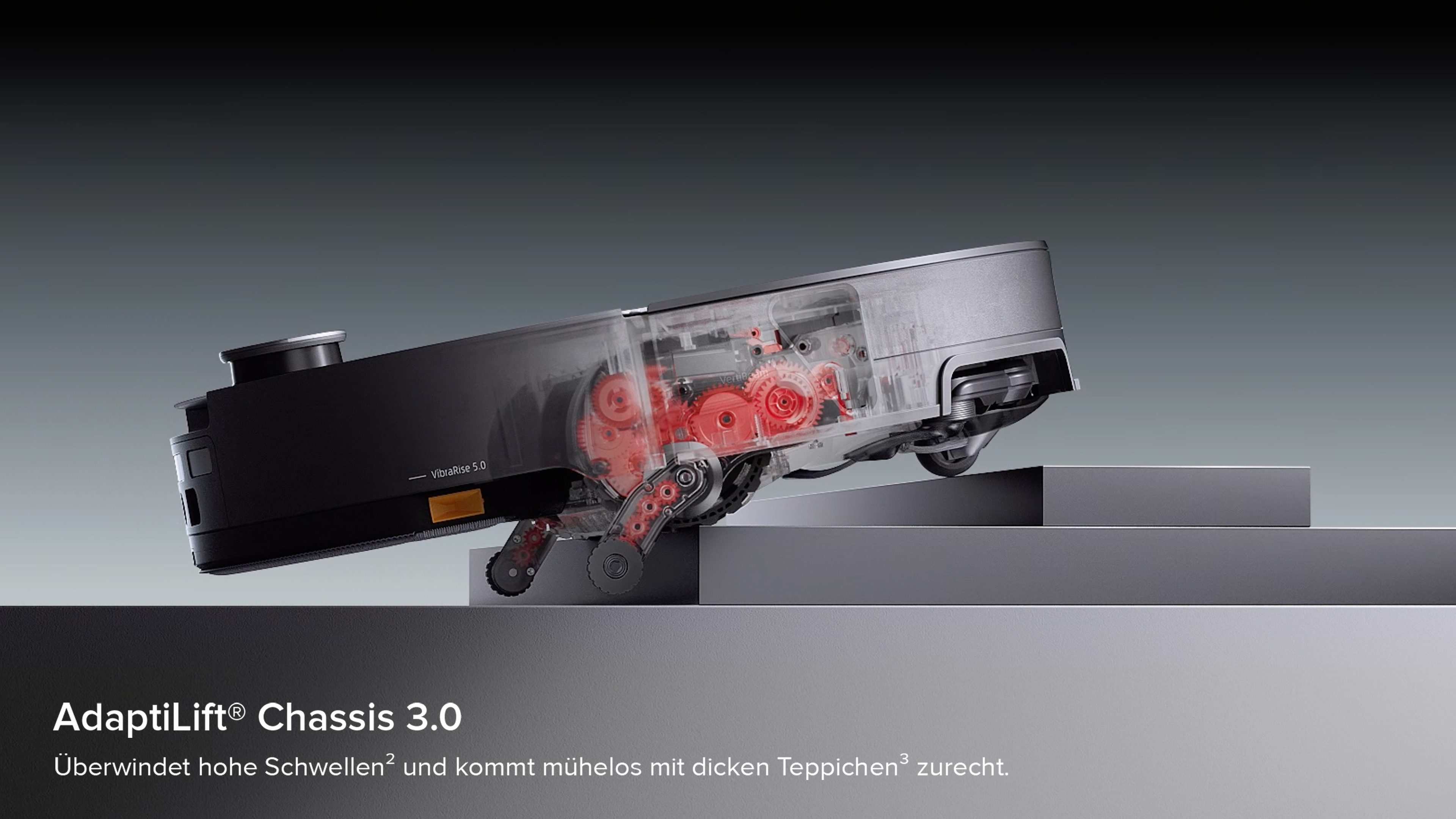 Roborock Saugroboter Saros 20 Sonic Complete, Black, 65 W, beutellos