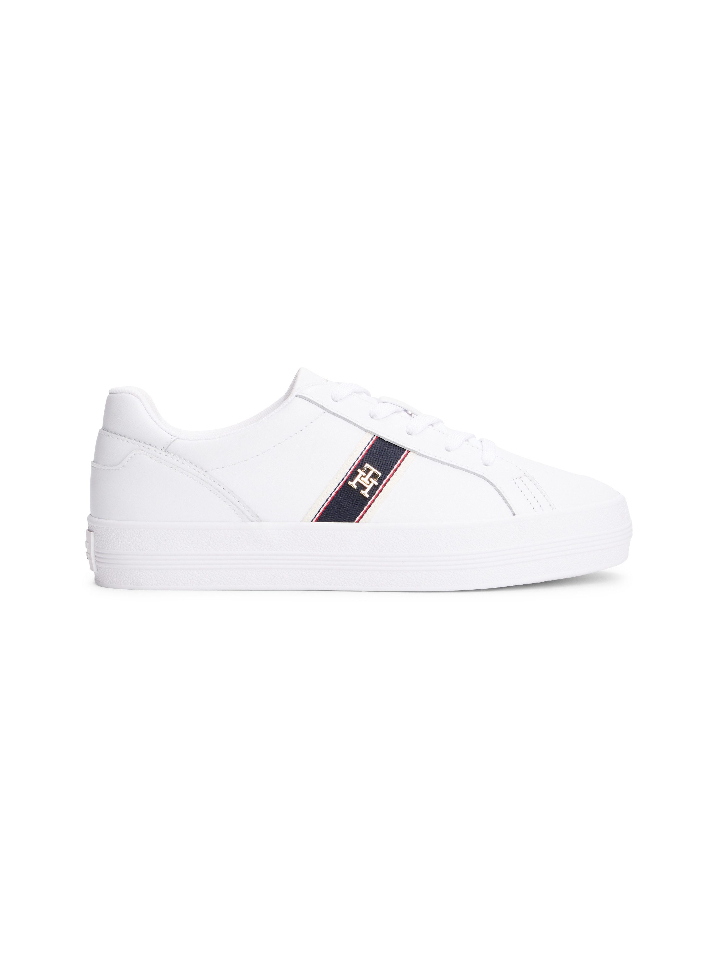 Tommy Hilfiger VULC WEBBING SNEAKER Plateausneaker, Freizeitschuh, Halbschu günstig online kaufen