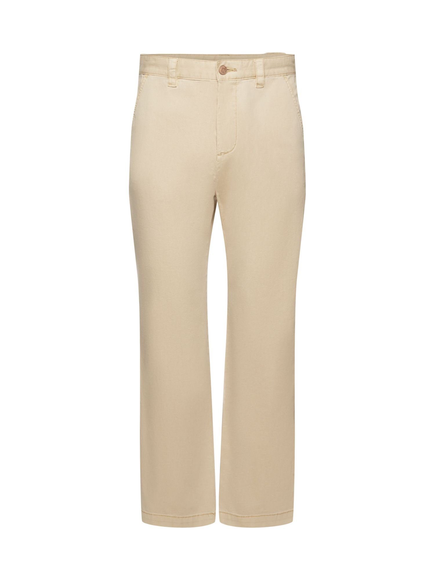 Cargohose im BEIGE Esprit by edc Vintage Straight Cargohose Fit LIGHT