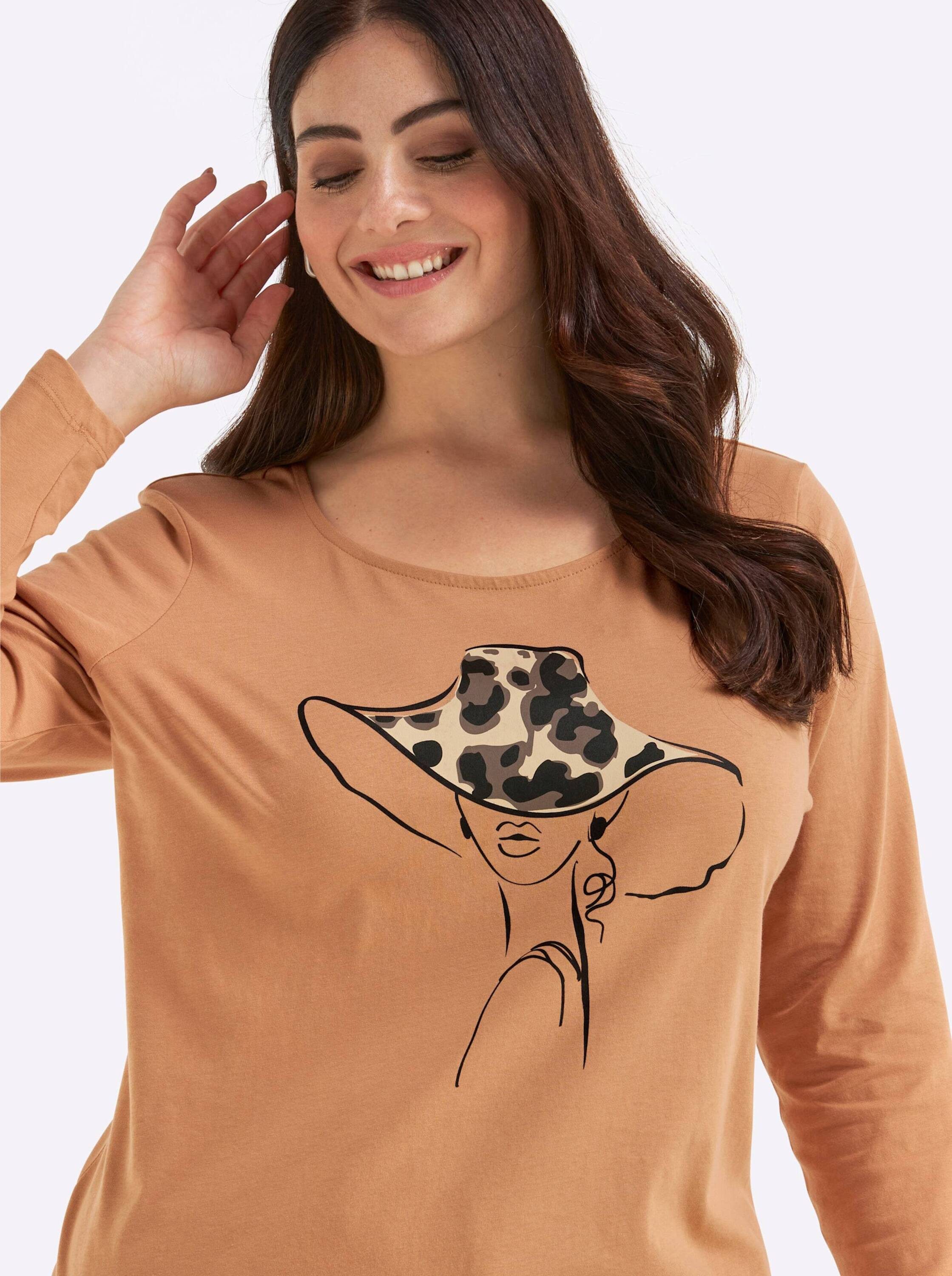Sieh an! T-Shirt Langarm-Shirt Langarm – Bild 4 von 5