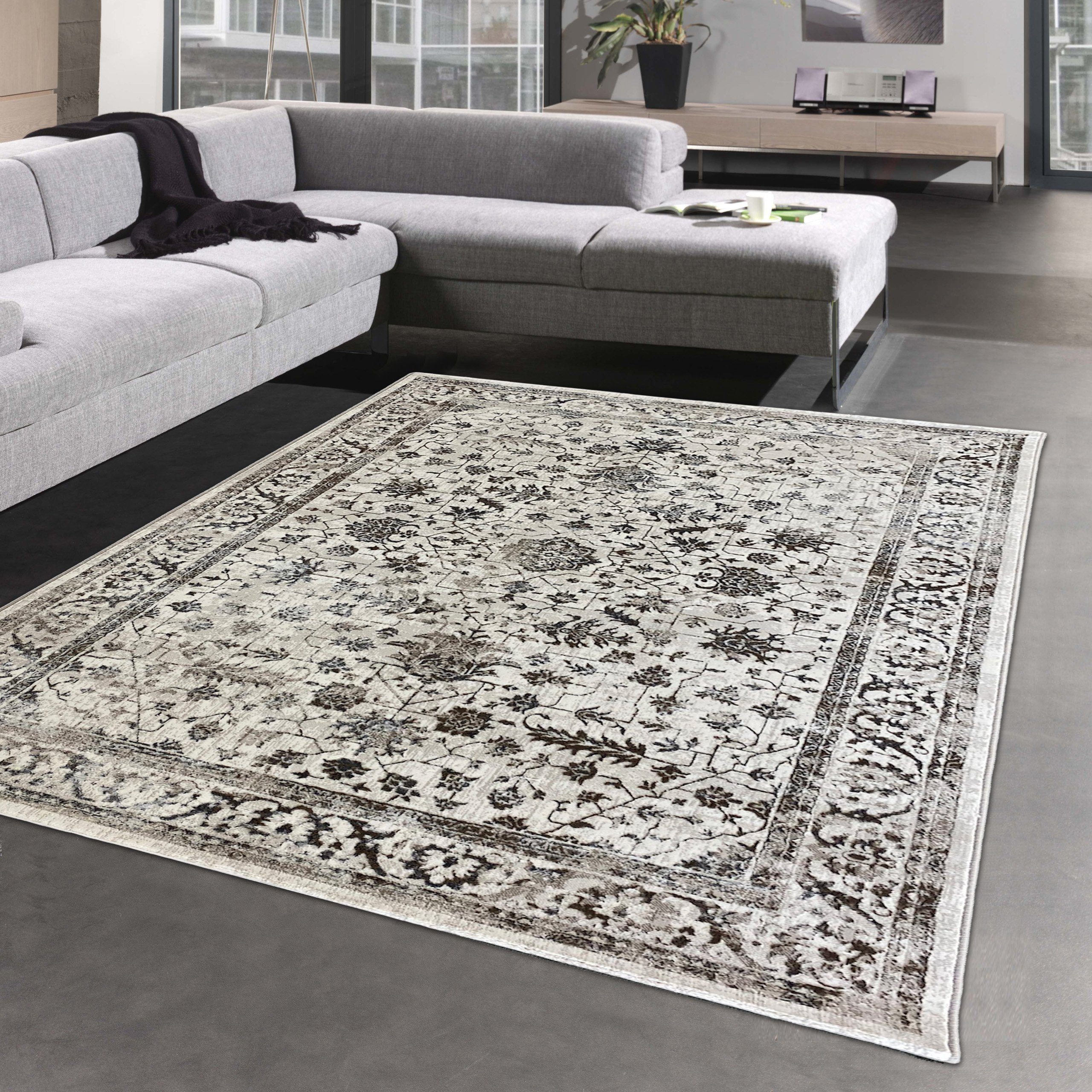 Carpetia Teppich Schlichter Orientteppich – Blumen verziertes Design – in c günstig online kaufen