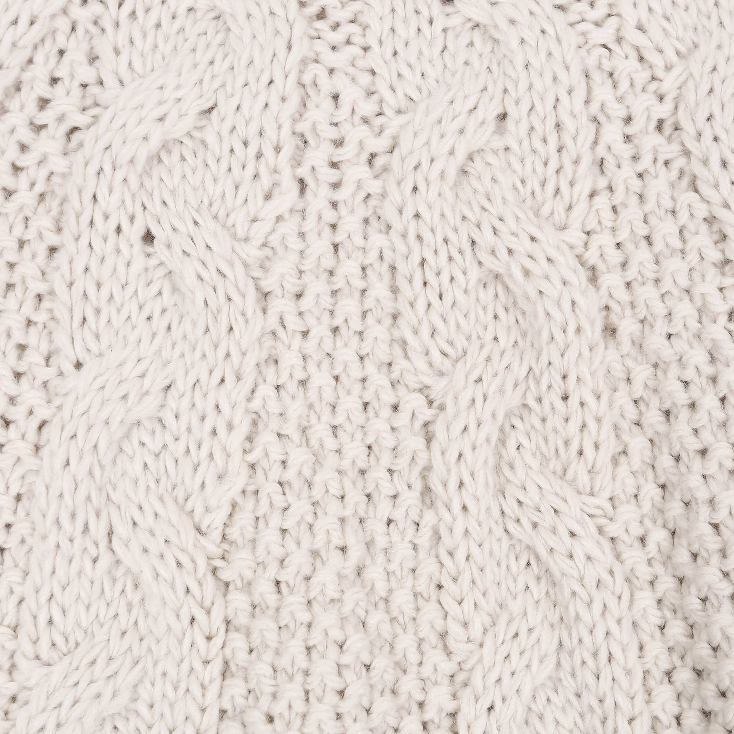 Sarcia.eu Poncho Beiger Kinderponcho für Mädchen – weicher Strick, warm und bequem