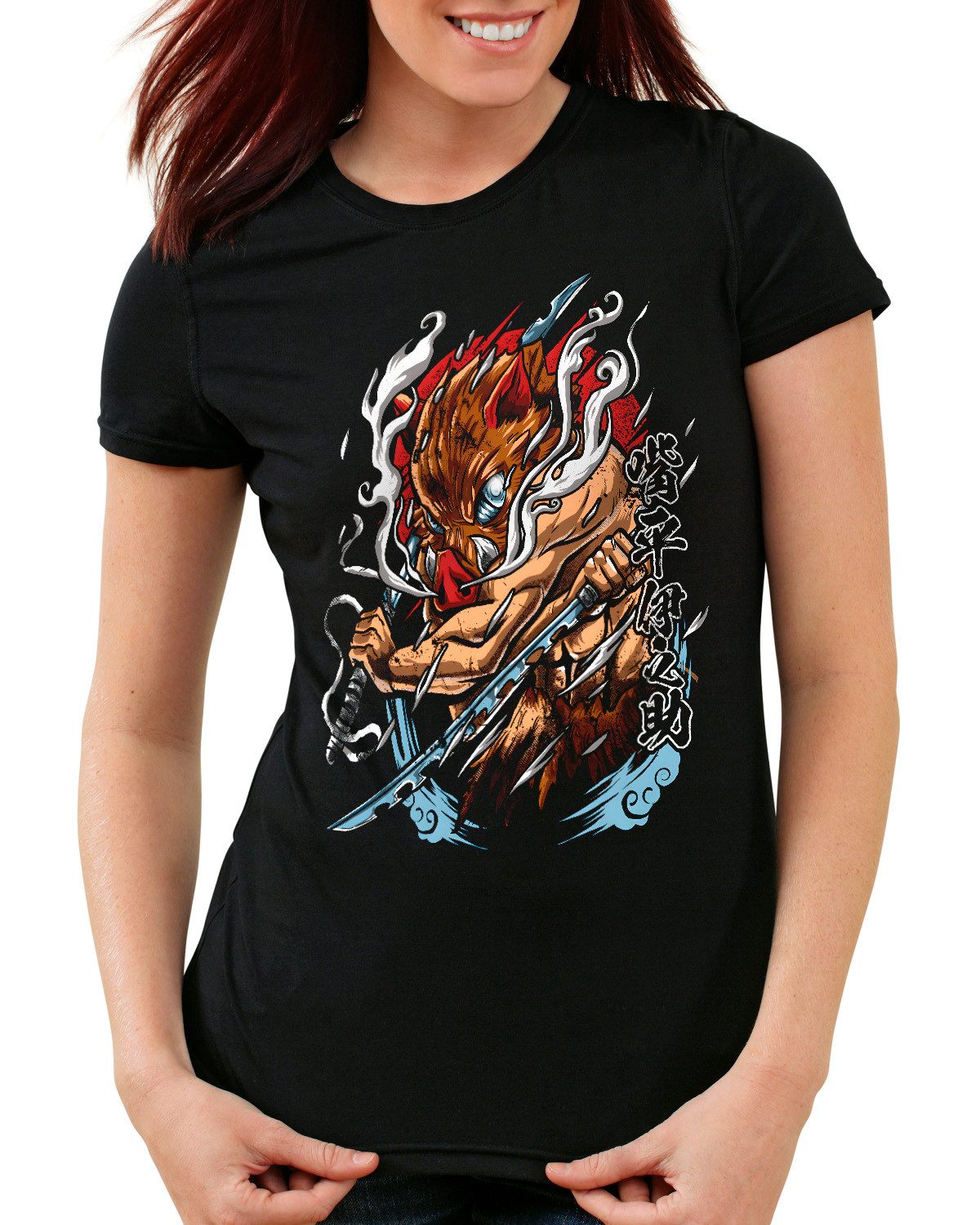 style3 T-Shirt Inosuke Blades demon slayer günstig online kaufen