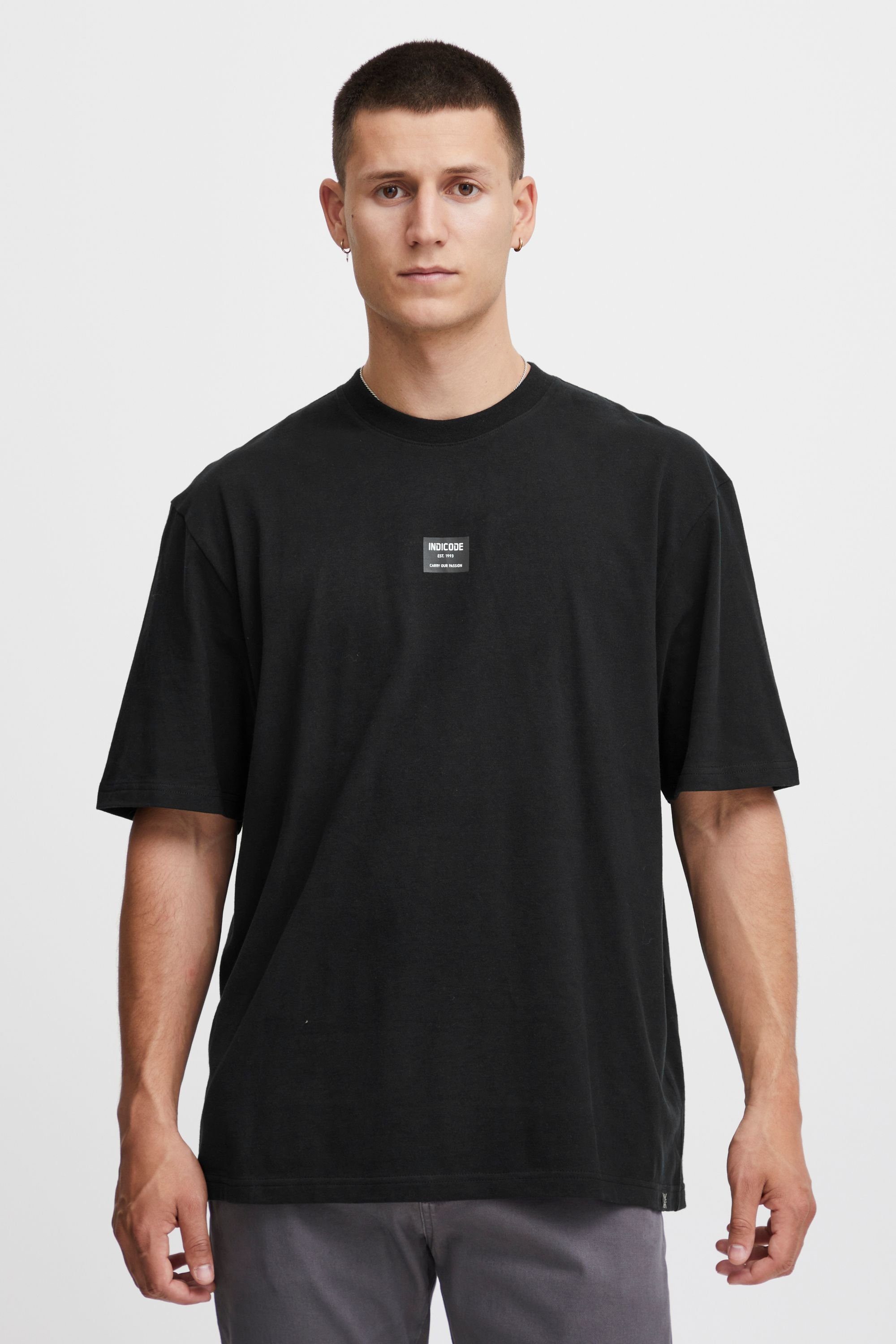 Indicode T-Shirt Black (999)
