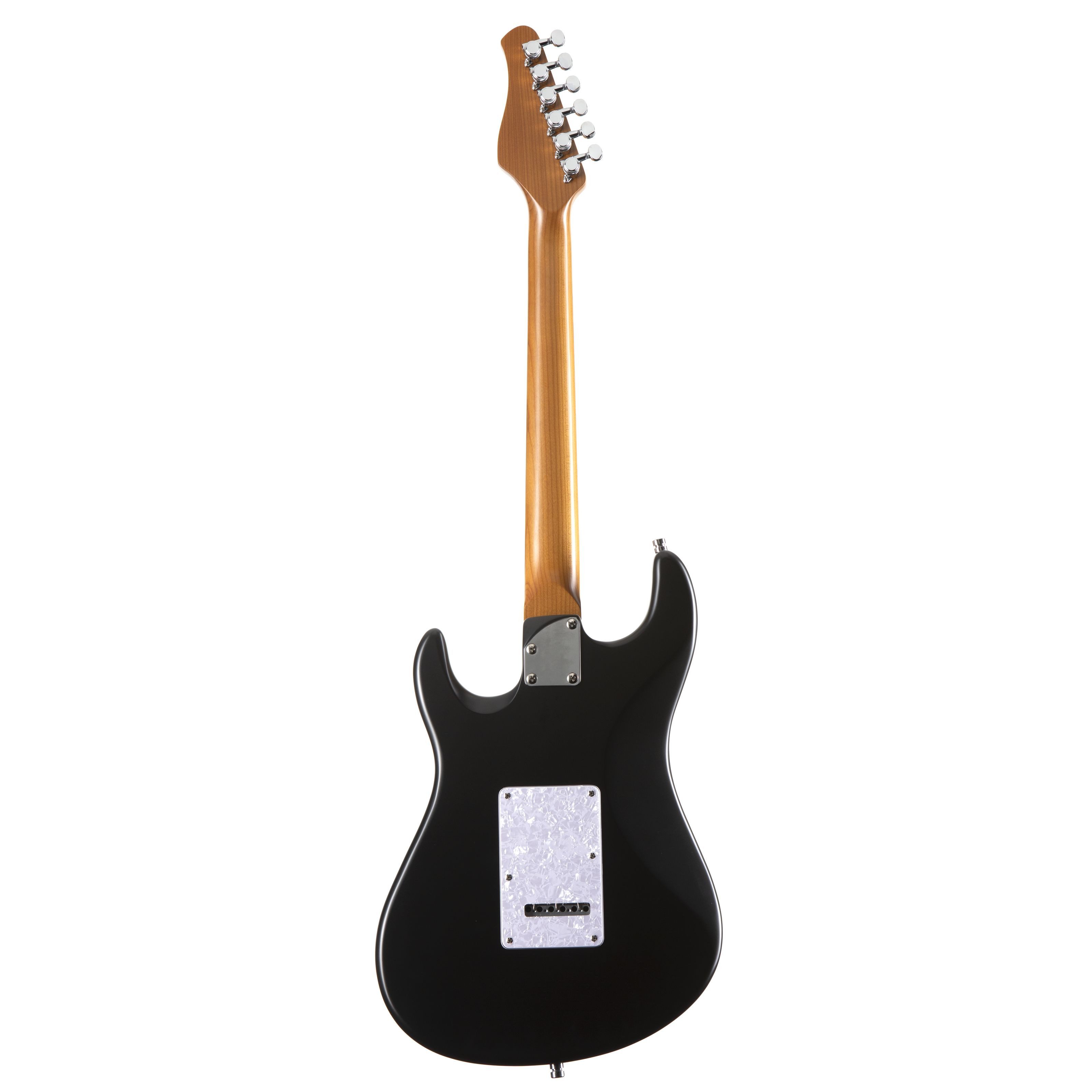 FAME E-Gitarre, E-Gitarren, ST-Modelle, Custom ST SSS MN Black - E-Gitarre