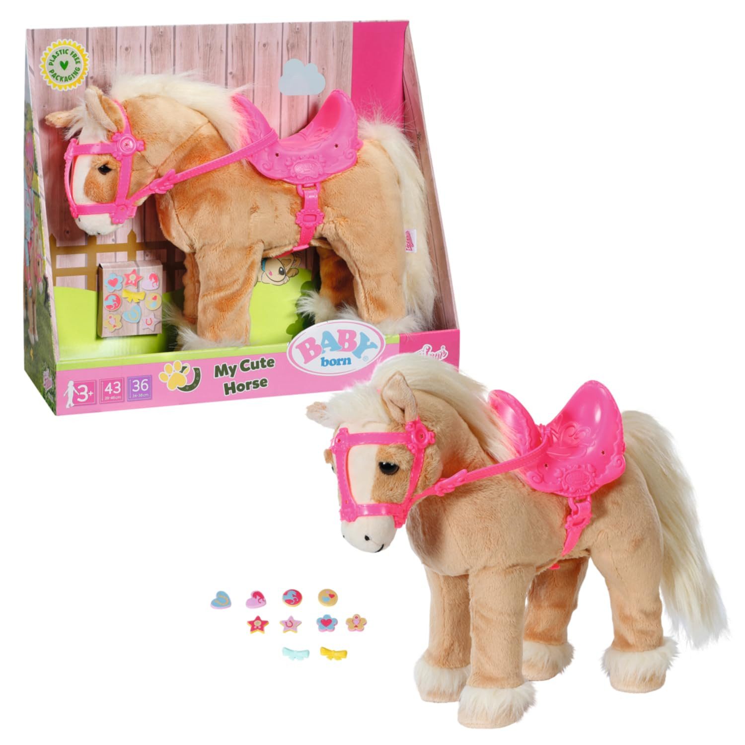 Baby Born Babypuppe BABY born My Cute Horse, Puppenzubehör aus BABY born