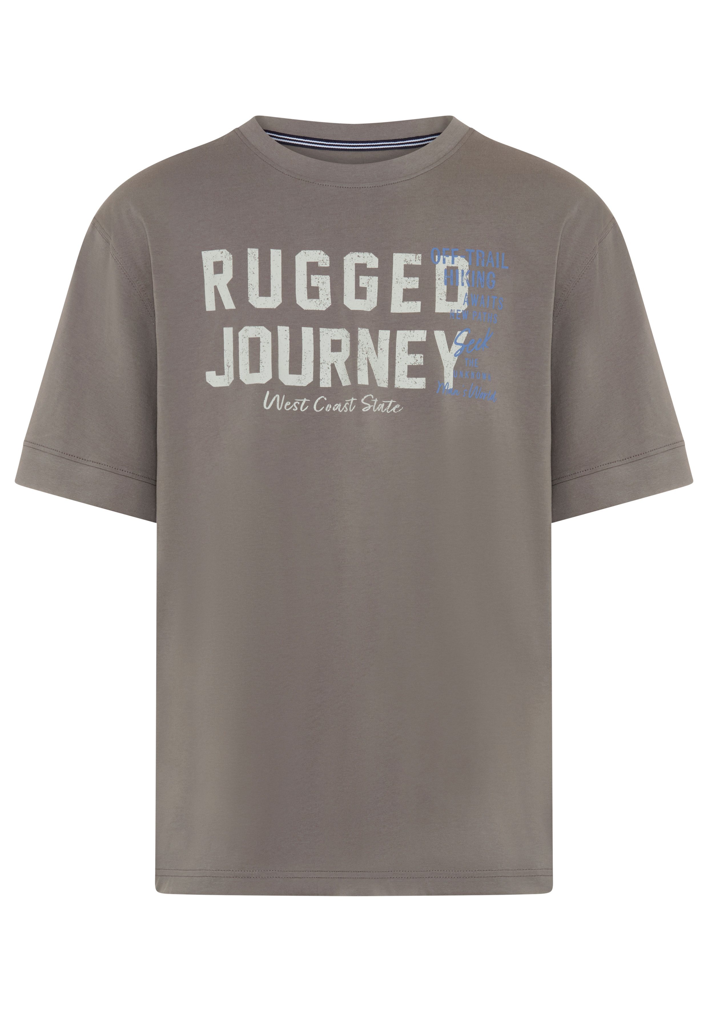 Rundhalsshirt auch in Grosse Größen bis Gr. 7XL Ärmel-Fit