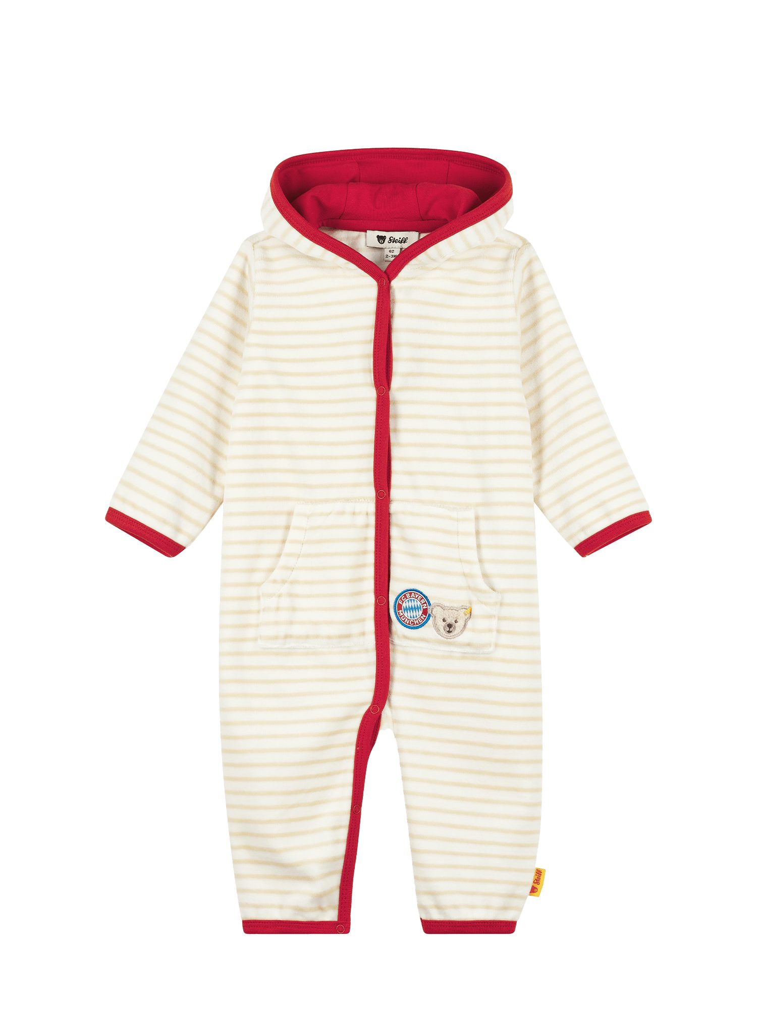 Steiff Body FC Bayern München, Einteiler, Baby, Weiß